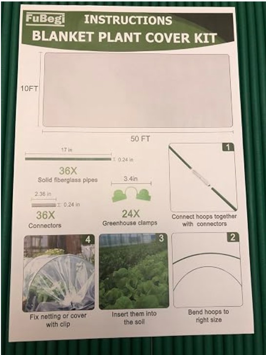 Plant Cover Freeze Protection Kit - photo 3