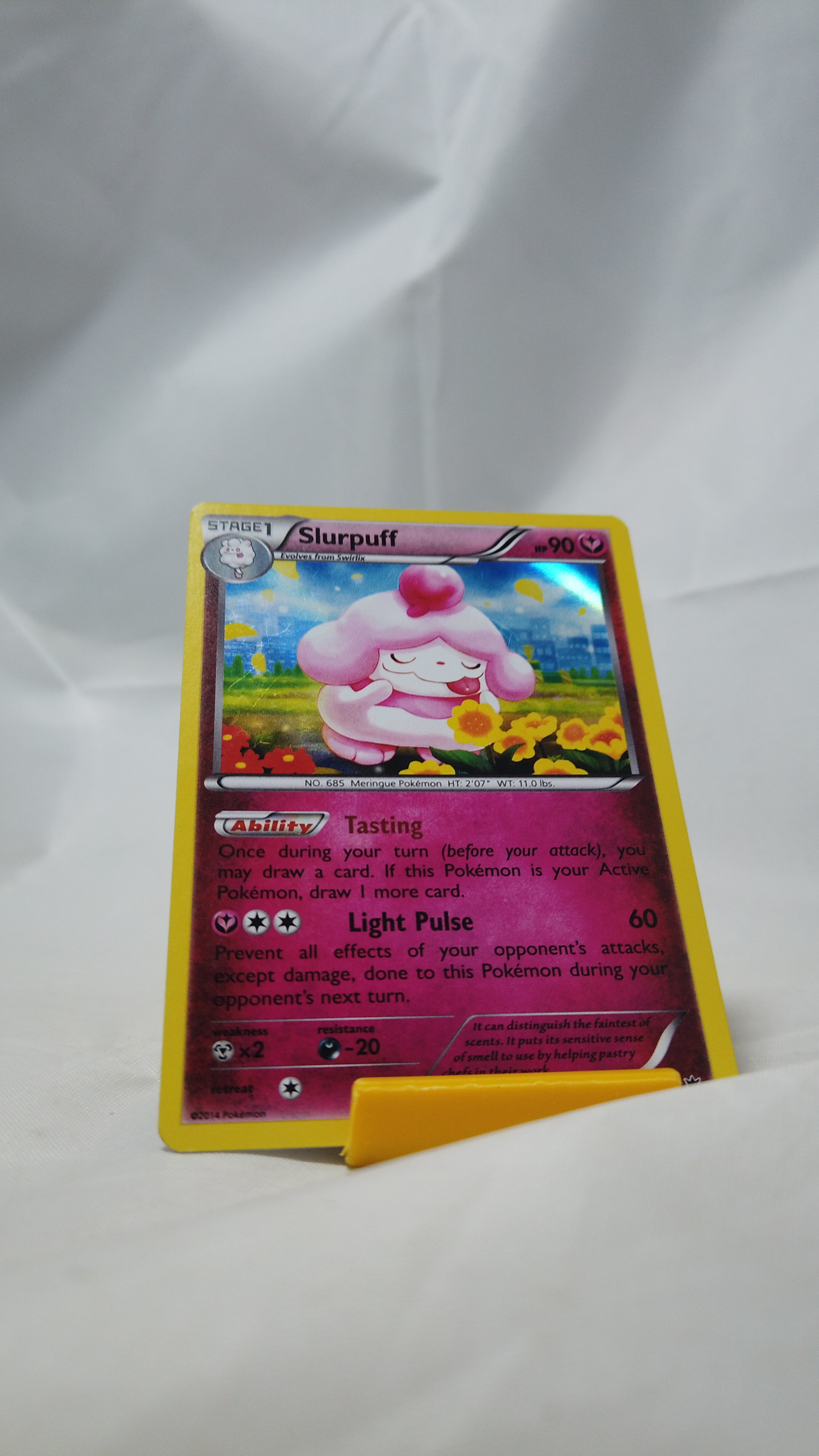 Pokemon Slurpuff 69/119 Phantom Forces Card Holo Rare NM