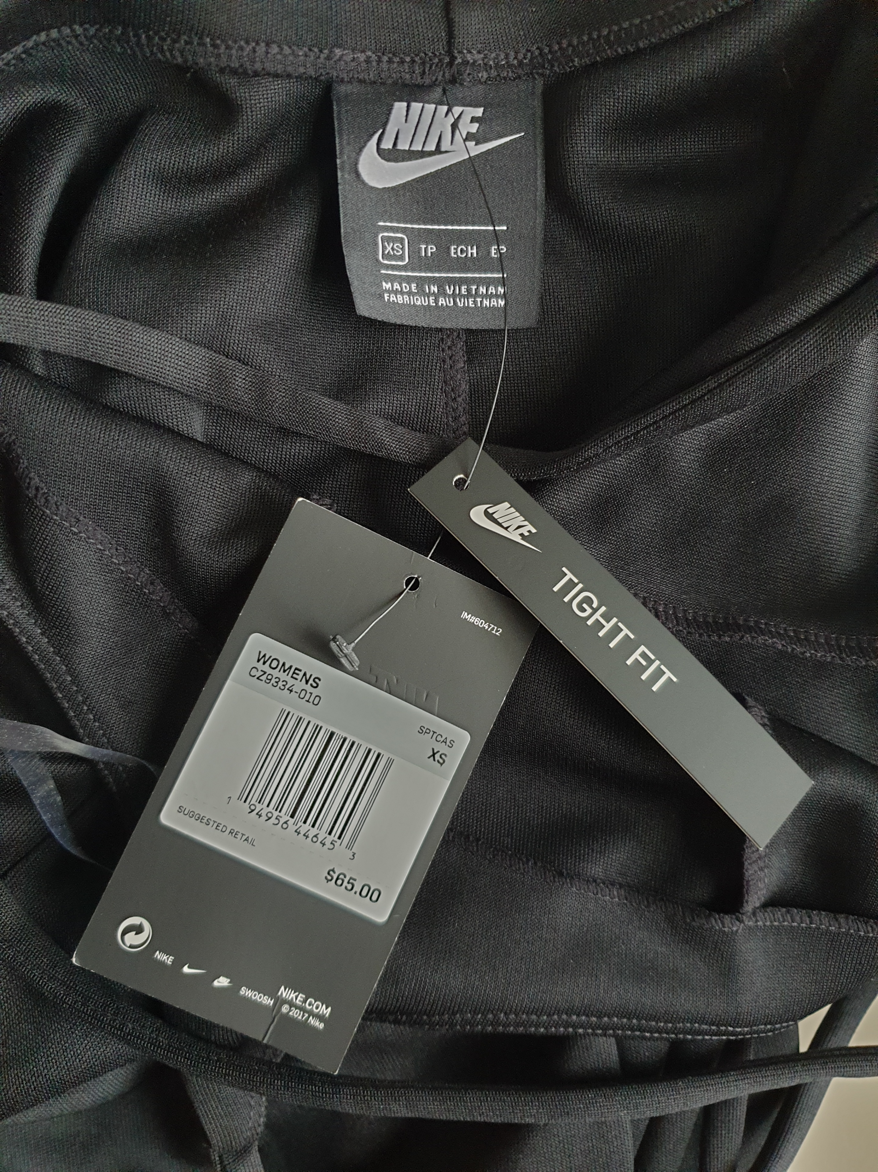 BNWT Nike Icon Clash Black Tight Fit Tennis Dress - photo 3