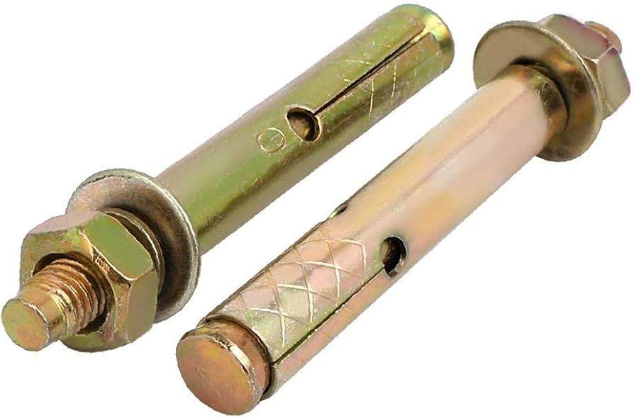 3 Heavy Duty Expansion Sleeve Anchors for Concrete – Zinc Plated