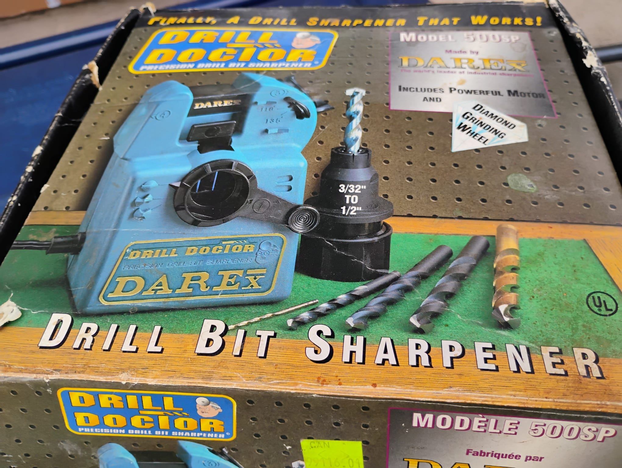 DAREX Drill Doctor 500SP Precision Drill Bit  Sharpening Tool