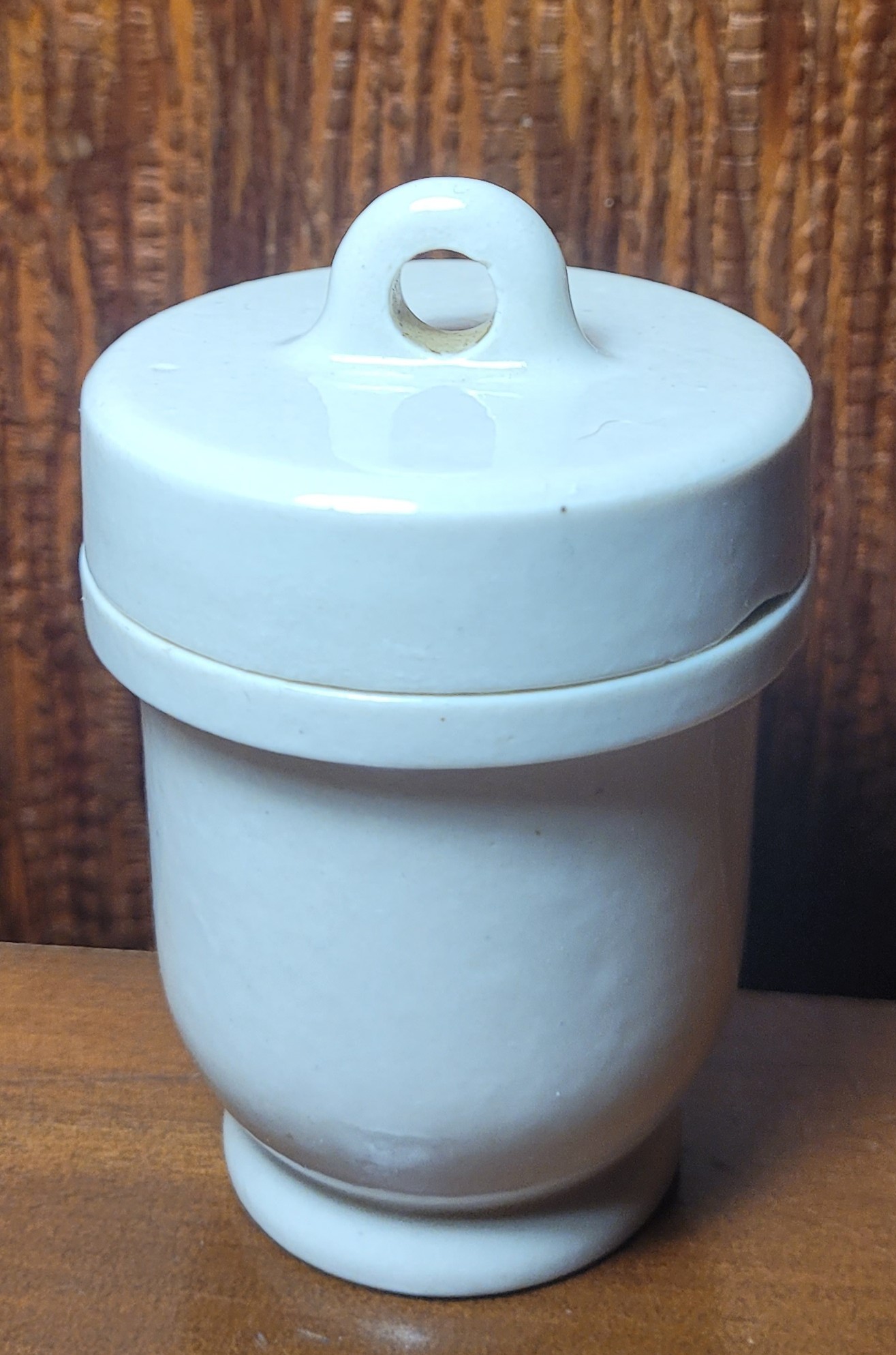 1926/1927 Ironstone Egg Coddler Screw Top Made in England - photo 3