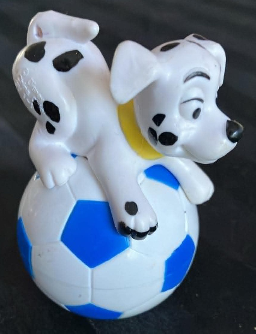 McDonald Vintage Disney 101 Dalmatians With Soccer Ball - 3 In.