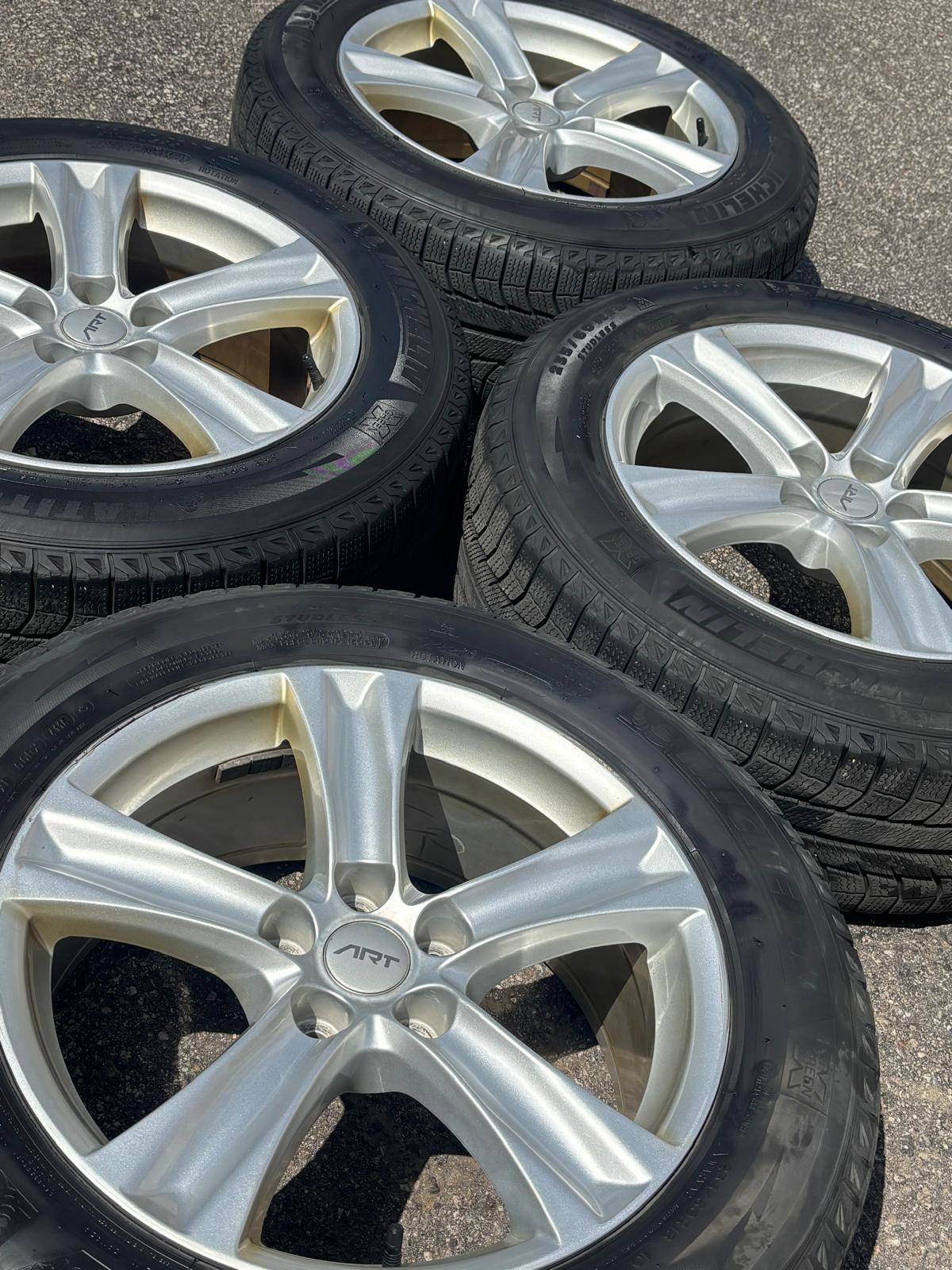 OEM 18"Lexus NX/RX/RAV4/Sienna(5x114)+235/60/R18 Michelin snows - photo 2