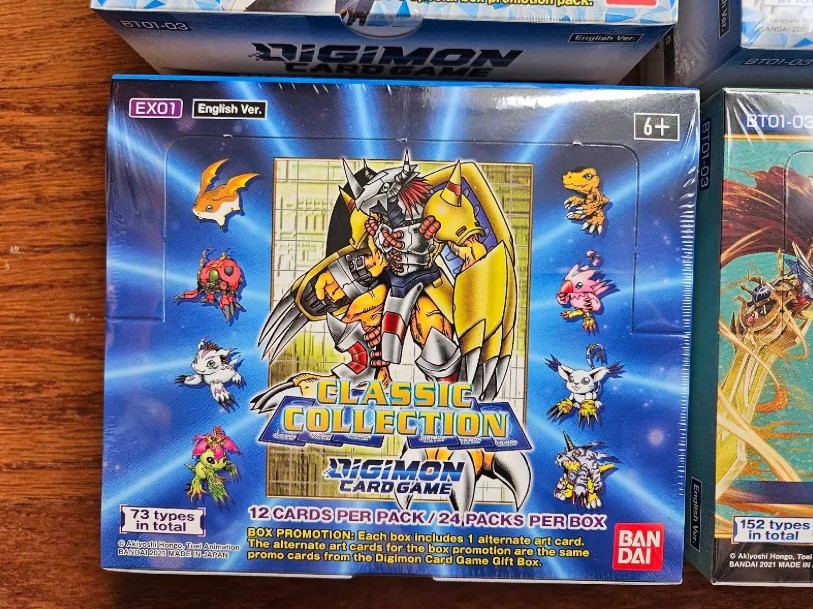 Digimon Card Game Booster Boxes – Factory Sealed - photo 3