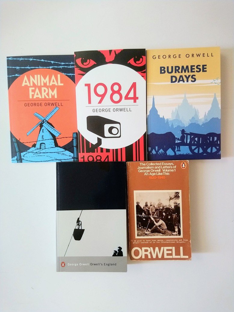 George Orwell books!