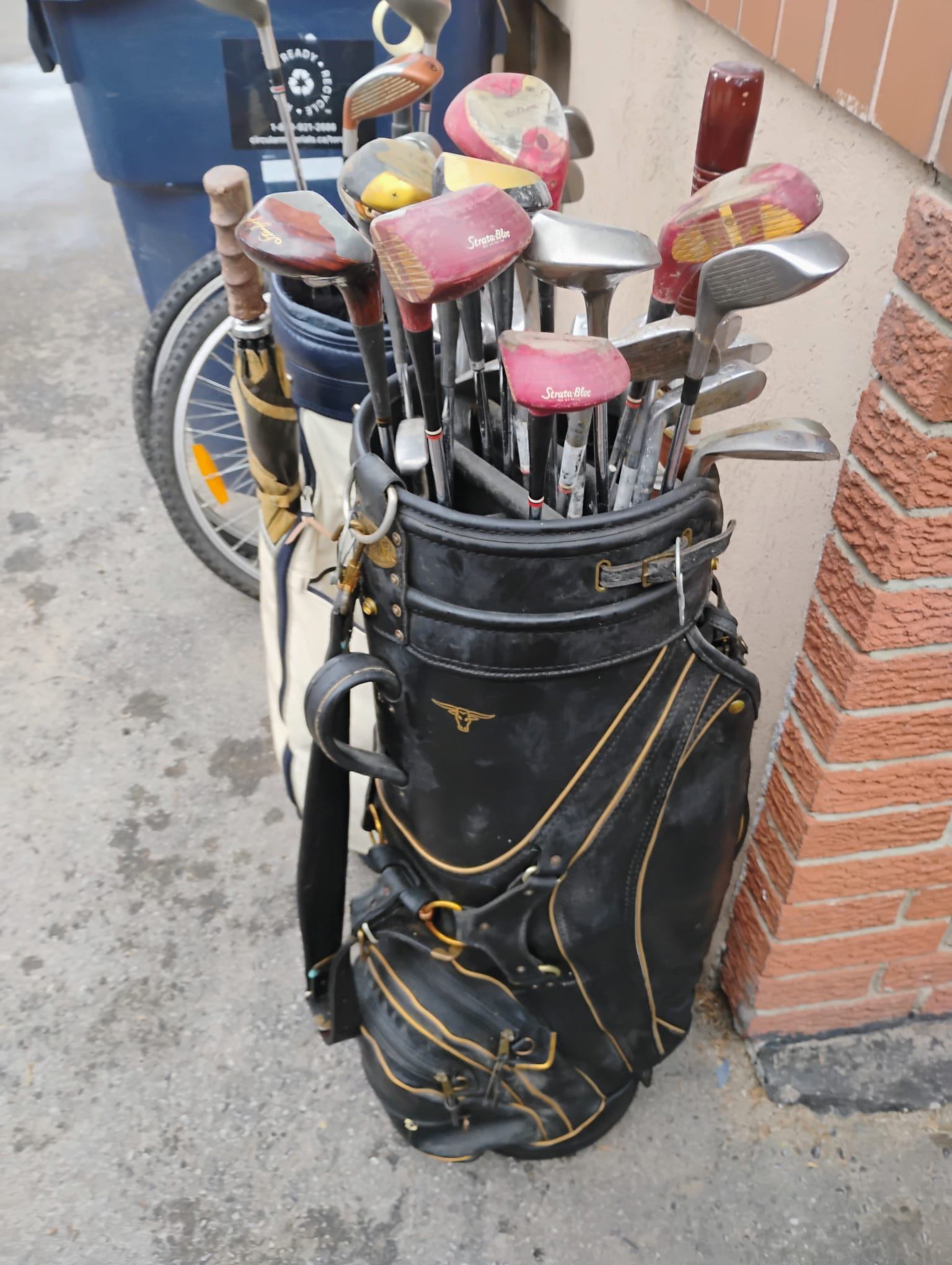 Two Sets of Golf Clubs and Golf Bags. - photo 4