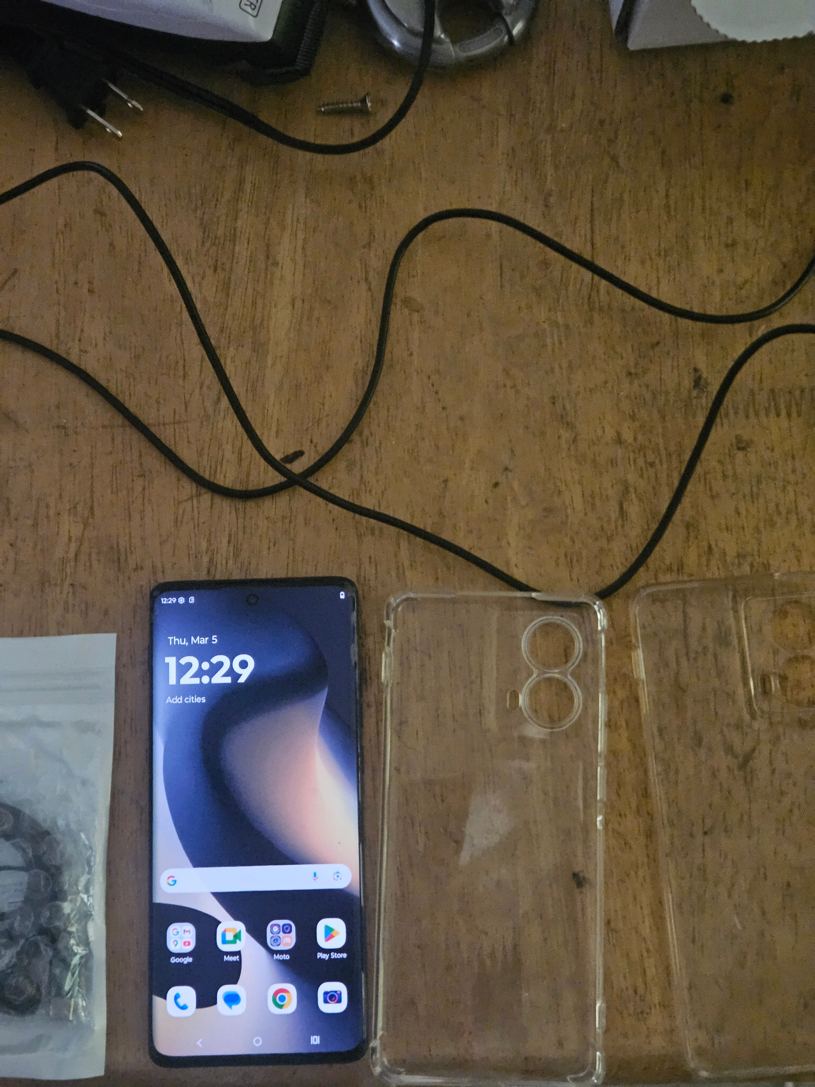MOTOROLA EDGE 2024 5G-ANDROID 15-8 GIG RAM-256 GB-DUAL SIM-IP 68