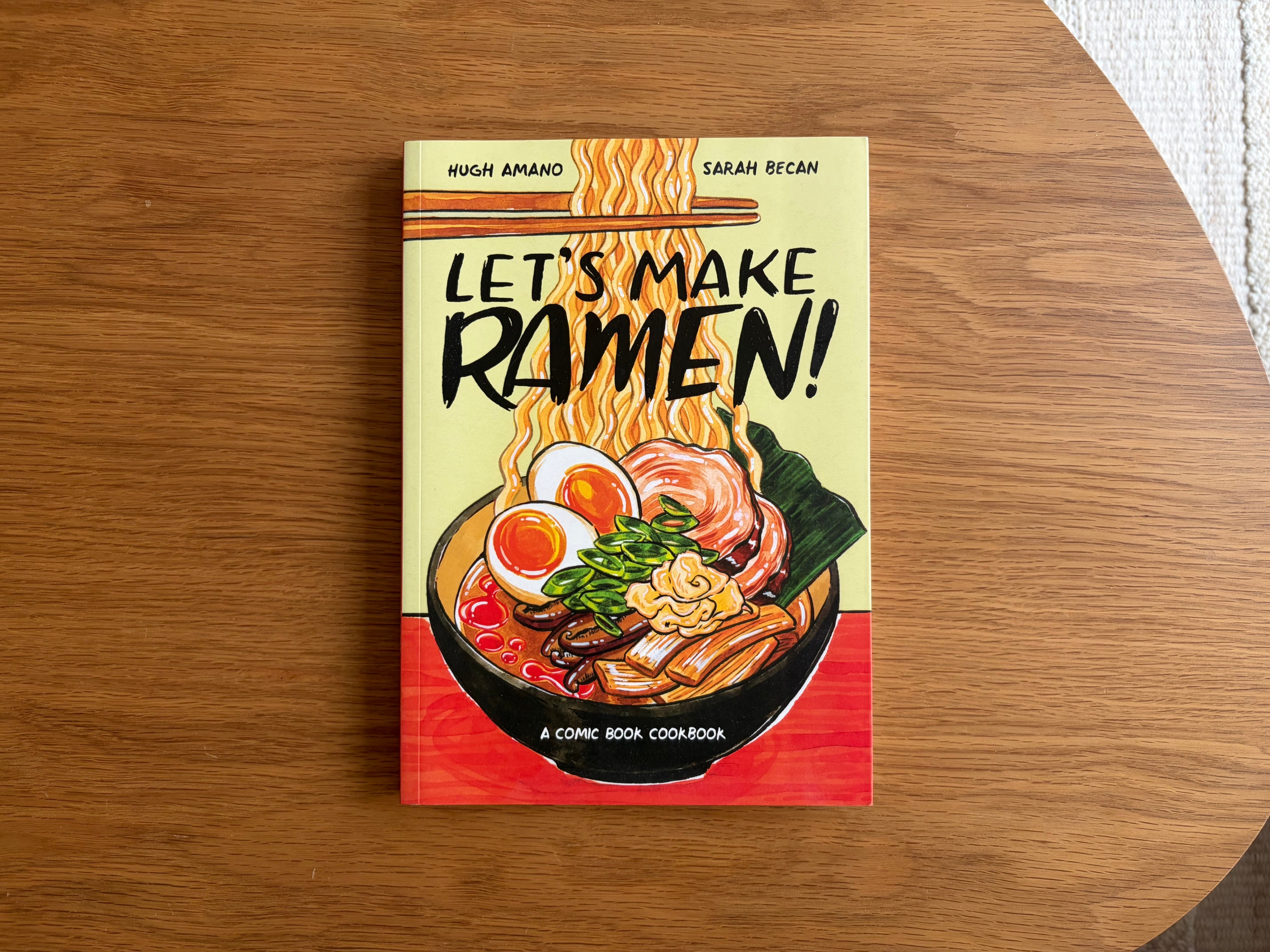 Let's Make Ramen!: A Comic Book Cookbook - Hugh Amano (Book)