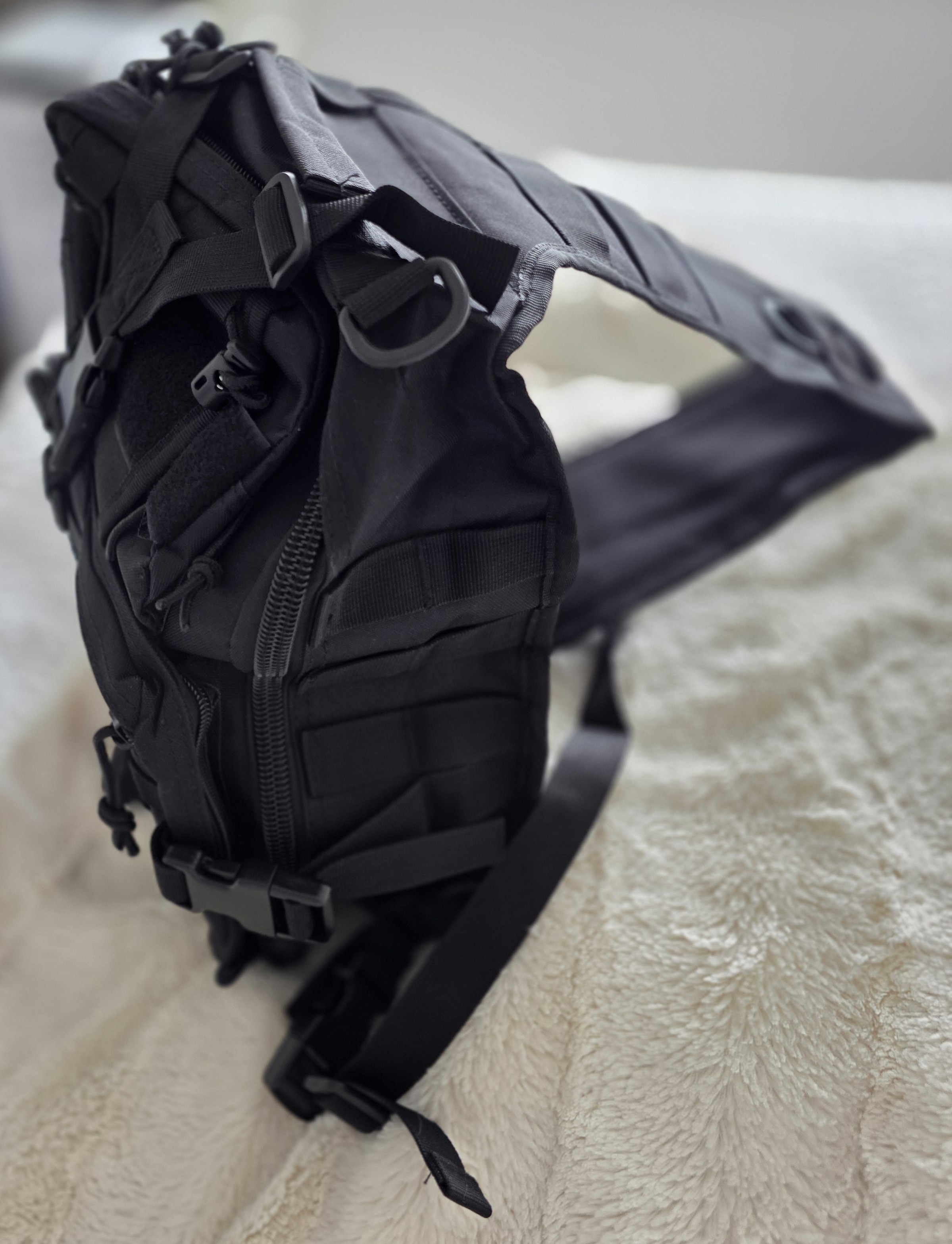 Chest Bag/Saddle Bag-Heavy Duty/Men's/Ladies-Black-BRAND NEW - photo 5
