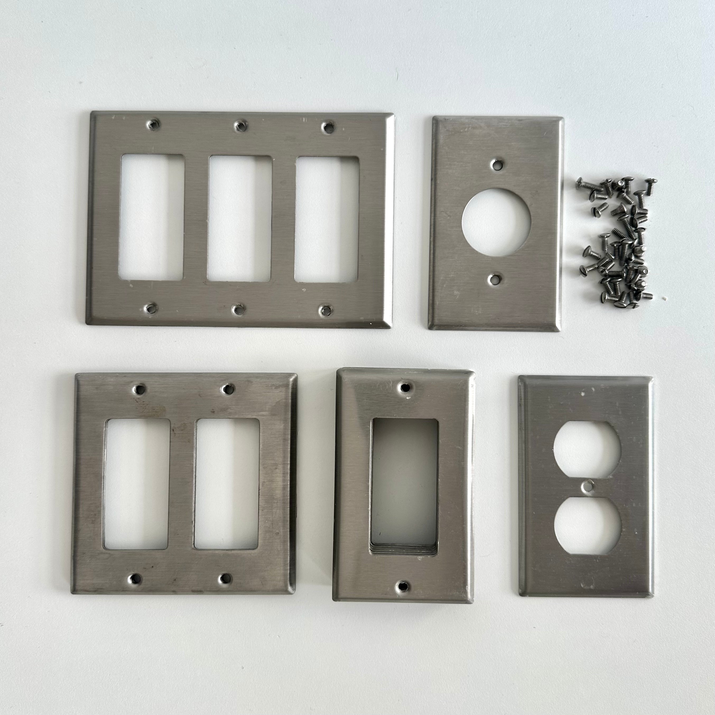 Leviton Stainless Steel Wall Plates