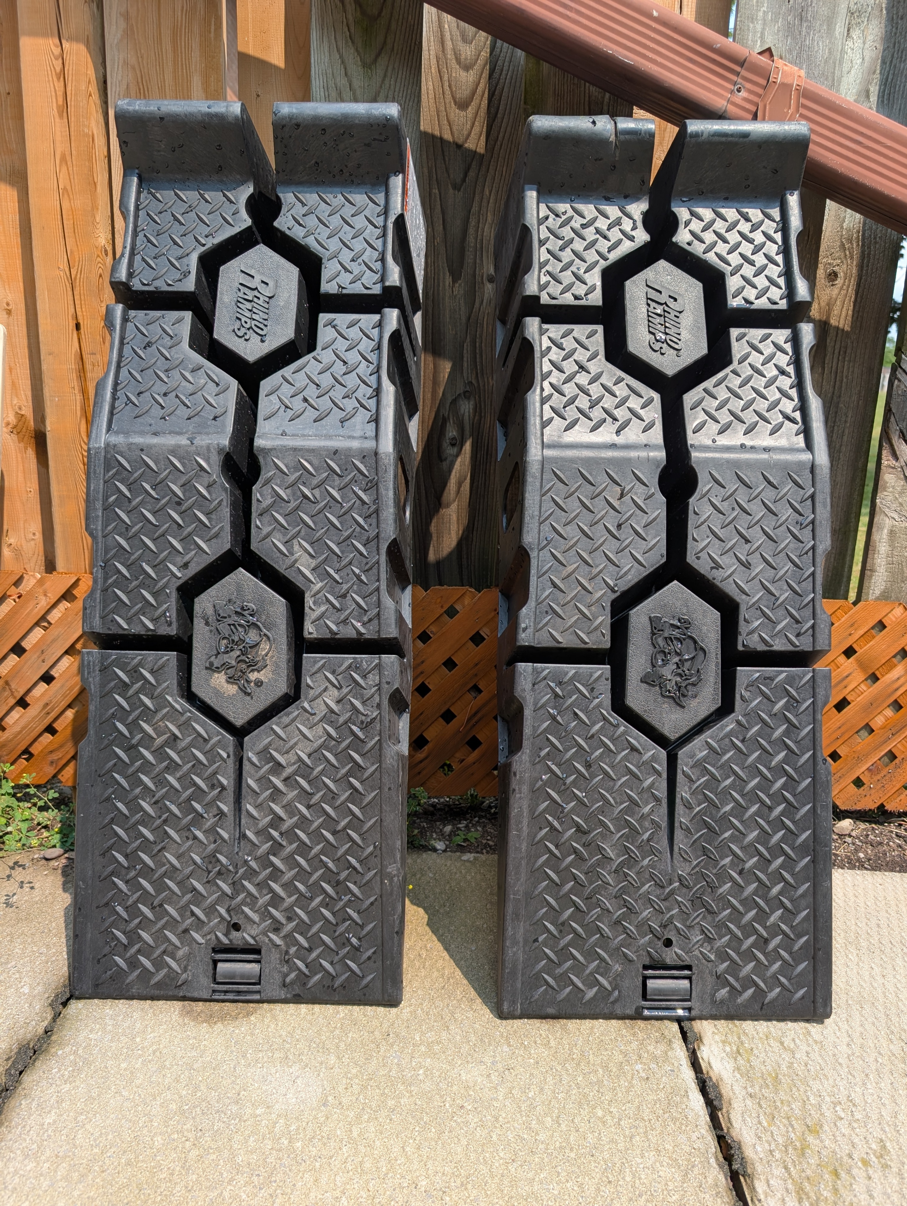Rhino Ramps for Oil Change $75