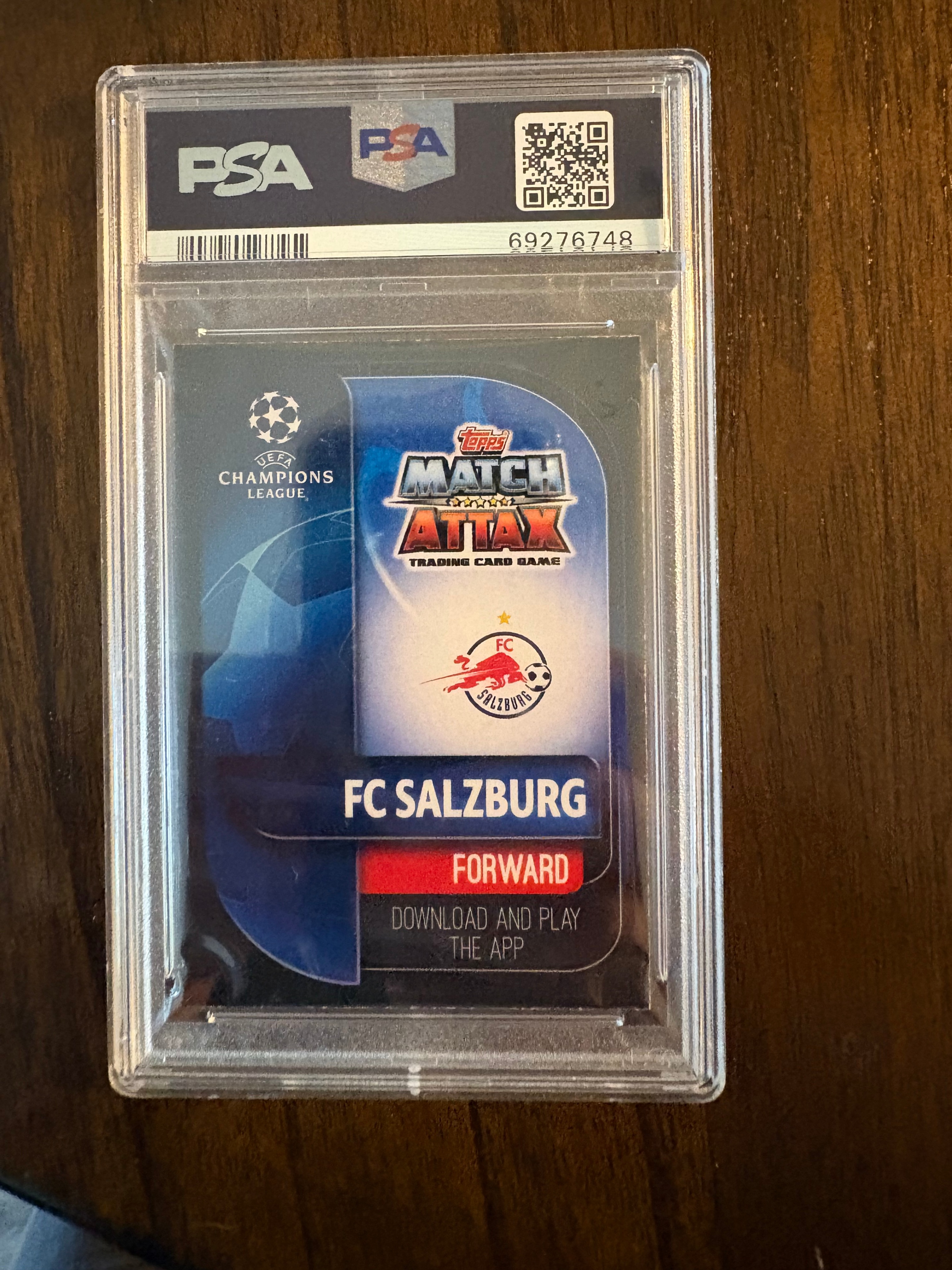 Topps Match Attax Erling Haaland Trading Card - photo 2