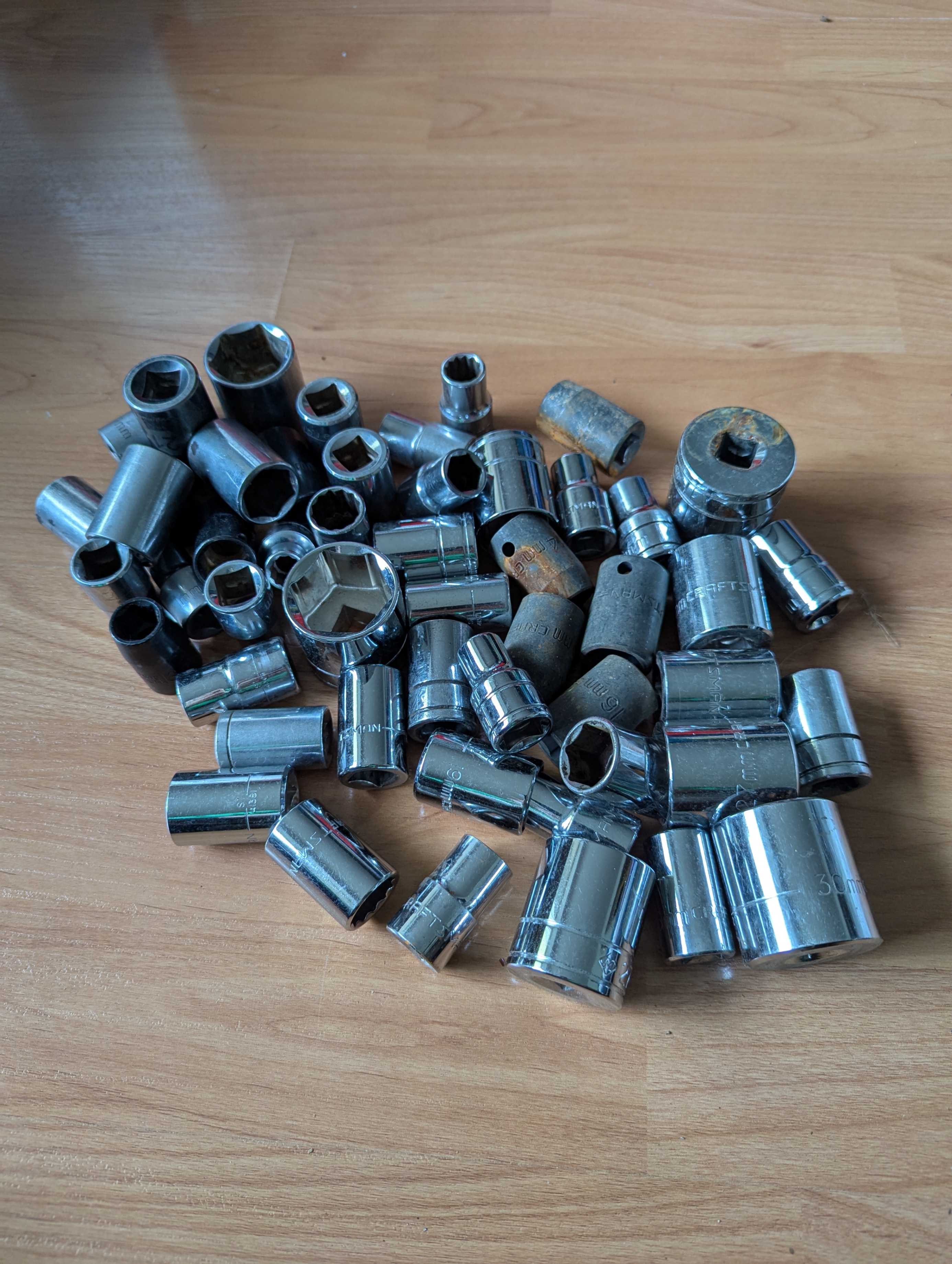 Sockets 1/2 Metric Sockets