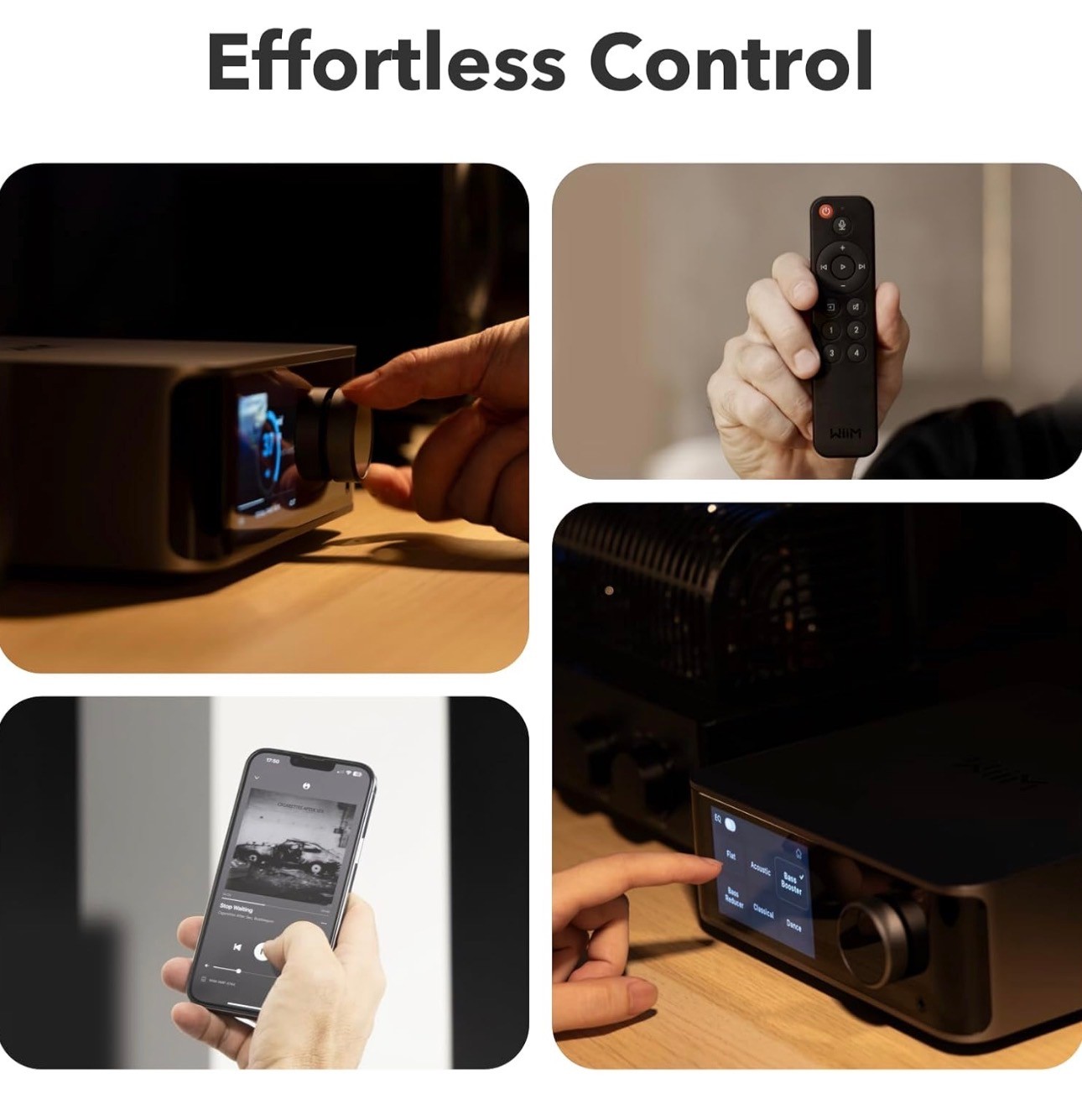 WiiM Ultra Music Streamer & Digital Preamp Touchscreen - photo 5