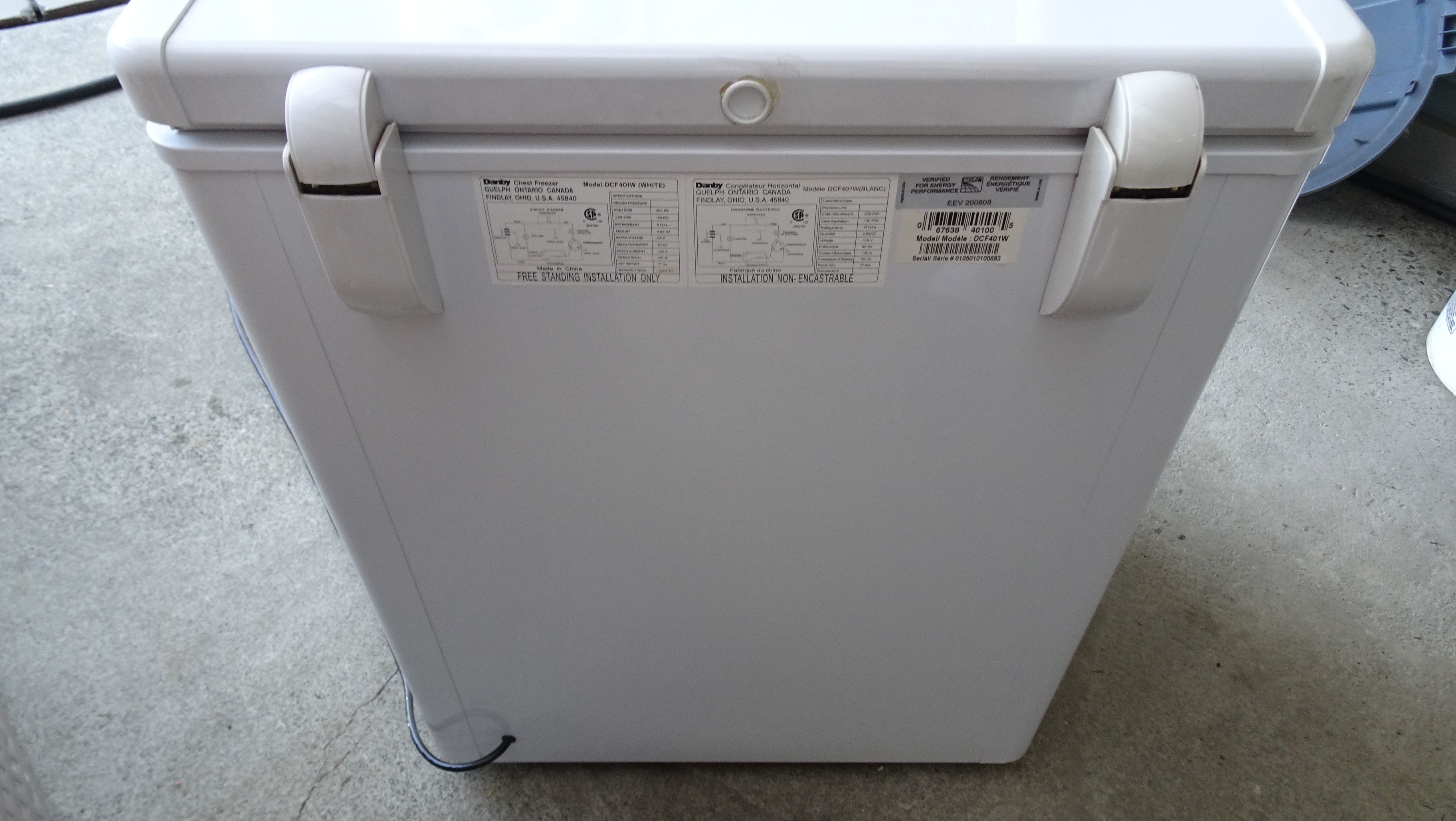 Danby Freezer in Great Condition - photo 4