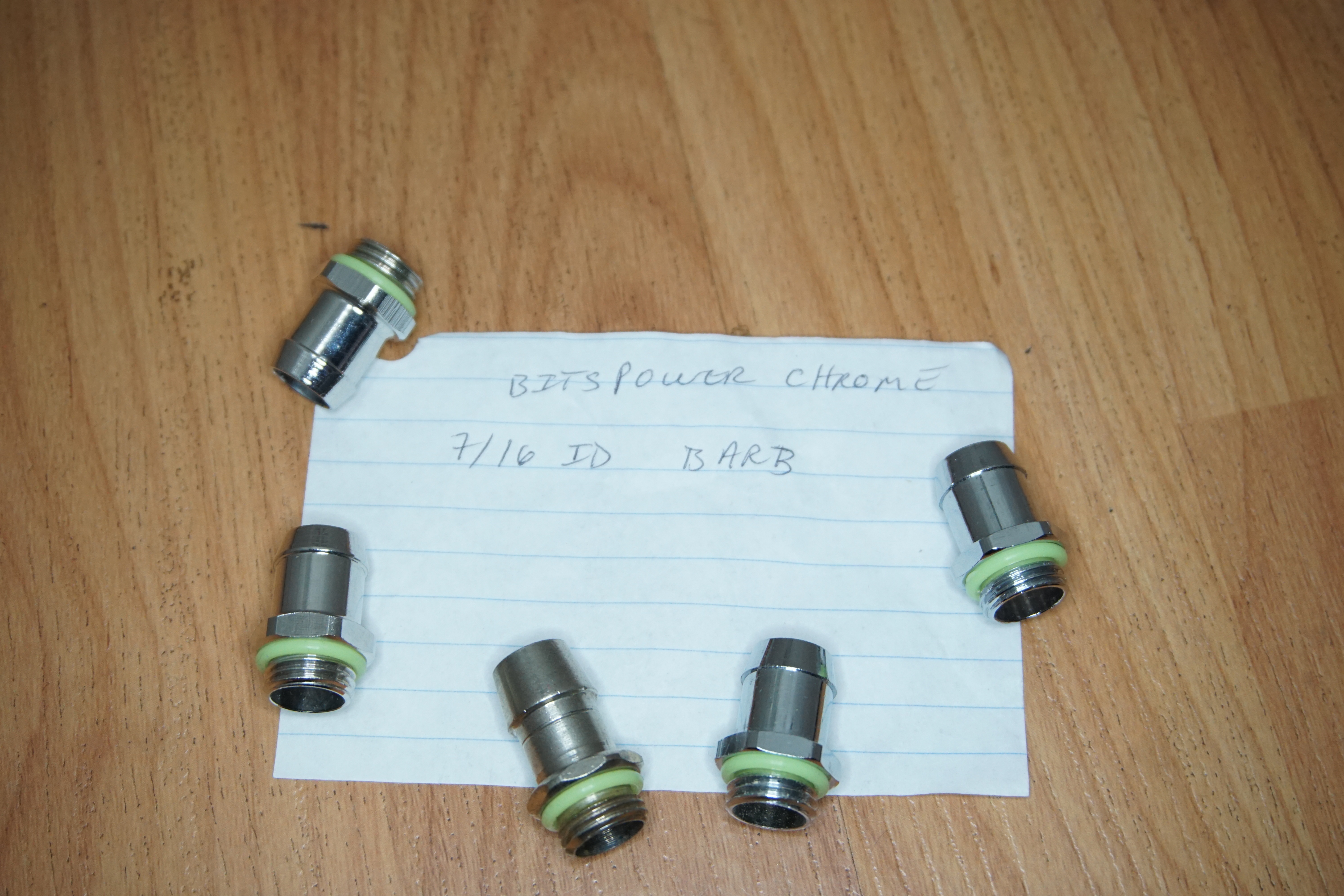 7/16 ID x 5/8 OD water cooling fittings - photo 2