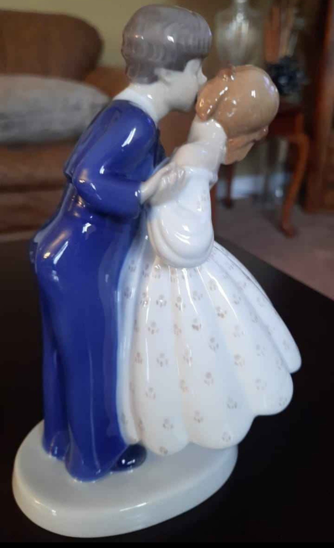 Vintage Bing and Grondahl"Youthful Boldness"1950s First Kiss - photo 3