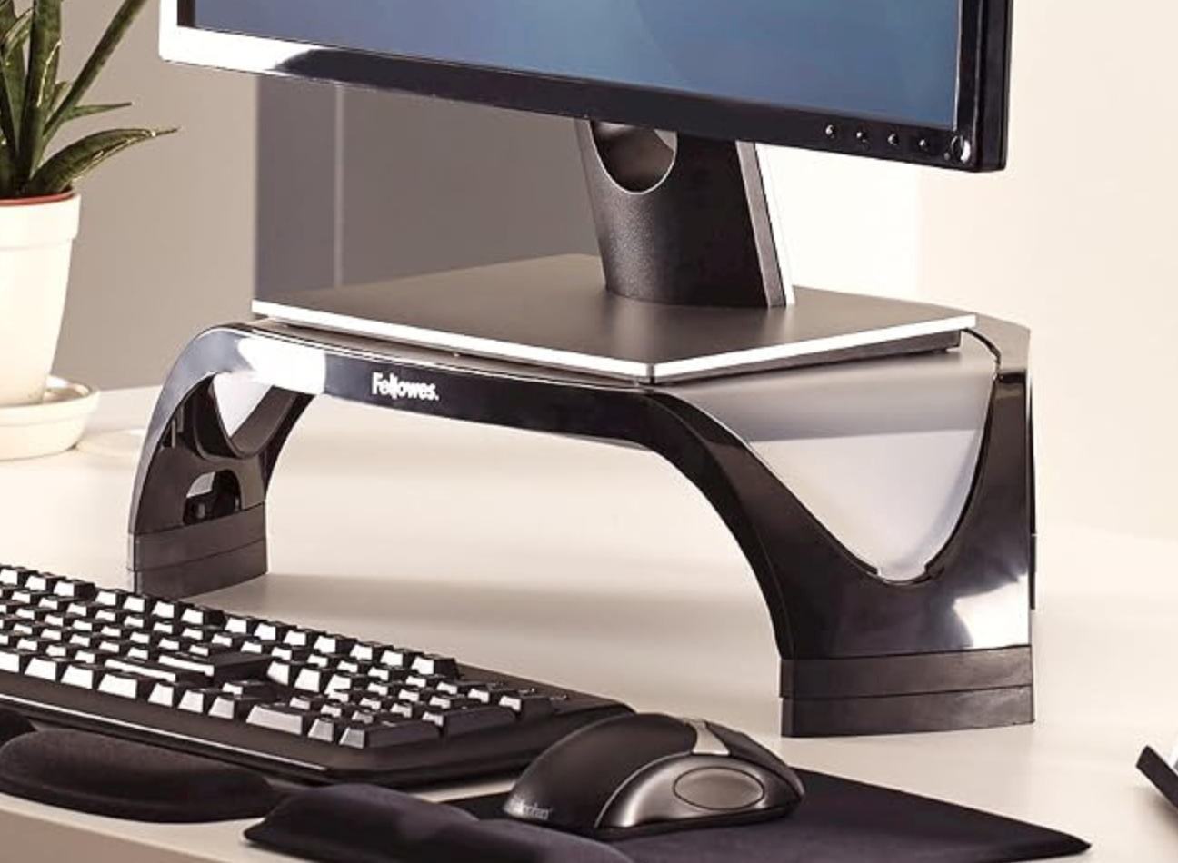 Corner Monitor Riser/Stand - Adjustable