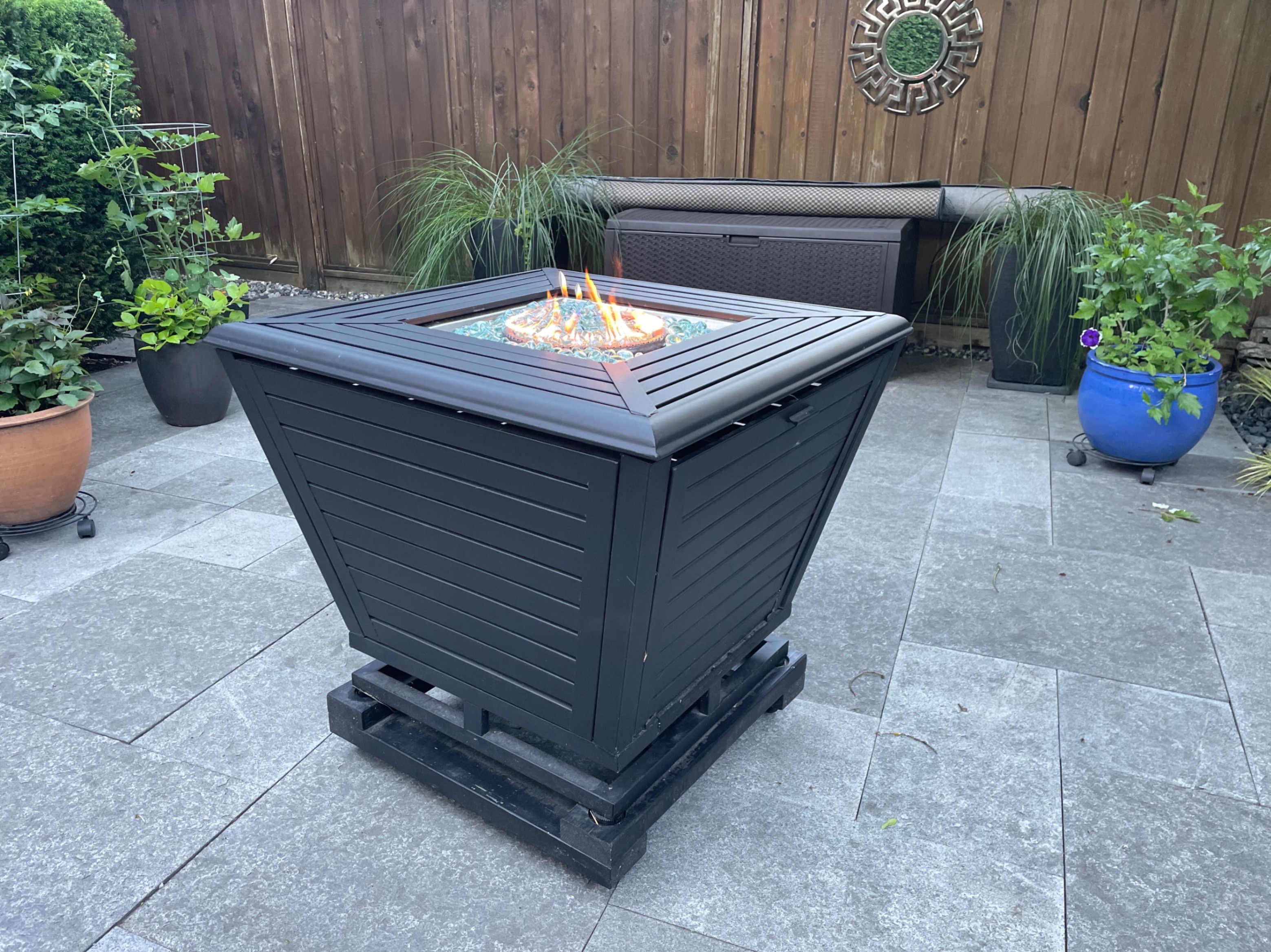 Gas Fire Pit **HARDLY USED** - photo 3