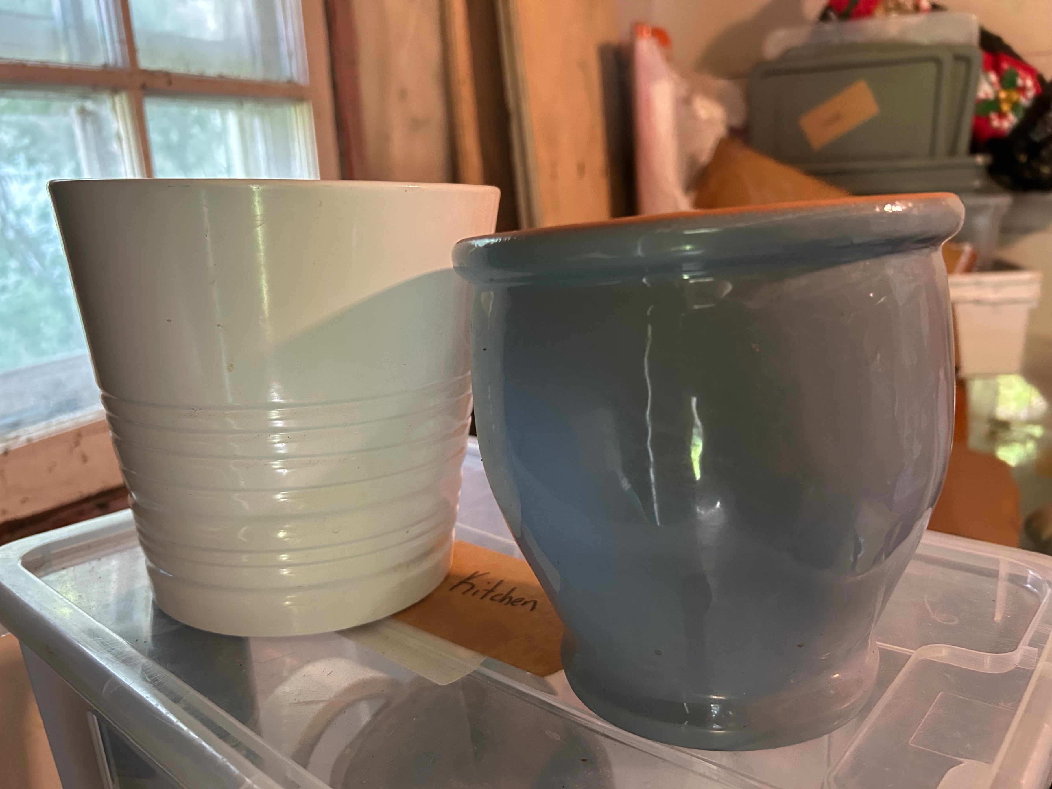 2 IKEA Plant Pots