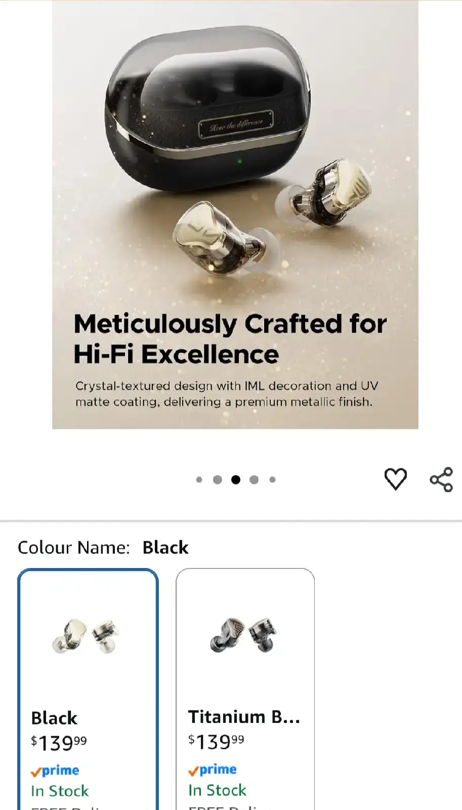 SOUNDPEATS H3 Hi-Res Wireless Earbuds - photo 4