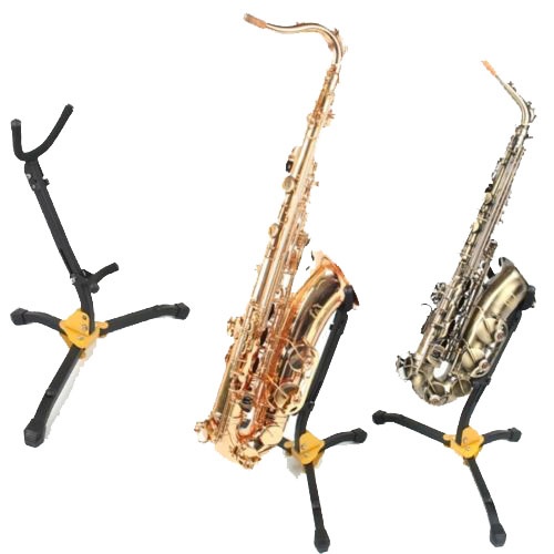 Brand New Alto/Tenor Saxophone Stand with Carry Bag - photo 3