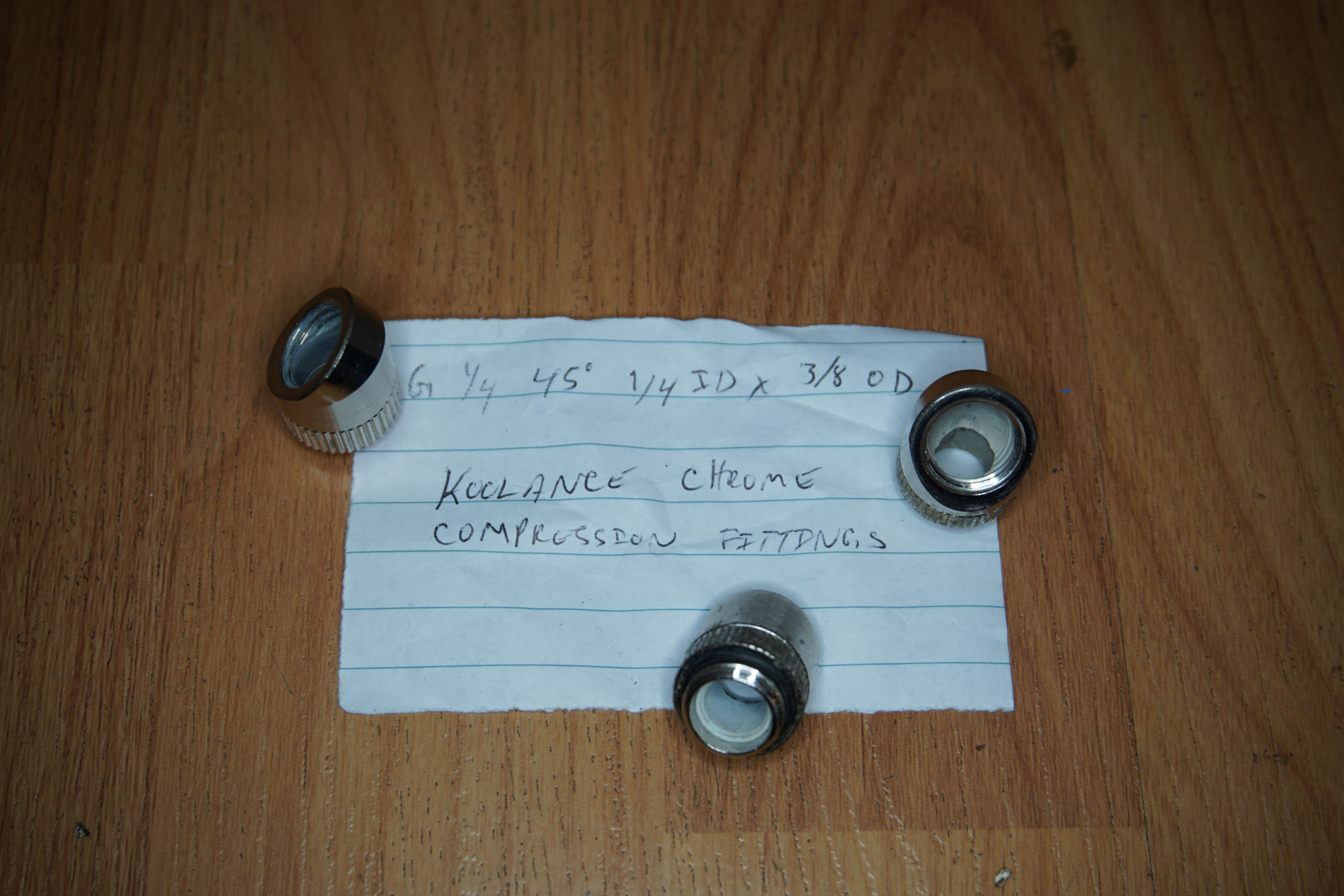 1/4"ID x 3/8"OD water cooling fittings - photo 4