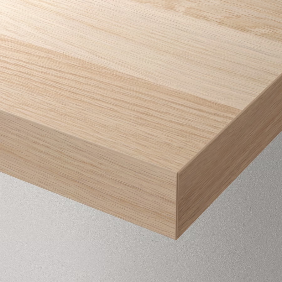 Ikea LACK Wall shelf, white stained oak effect - photo 4