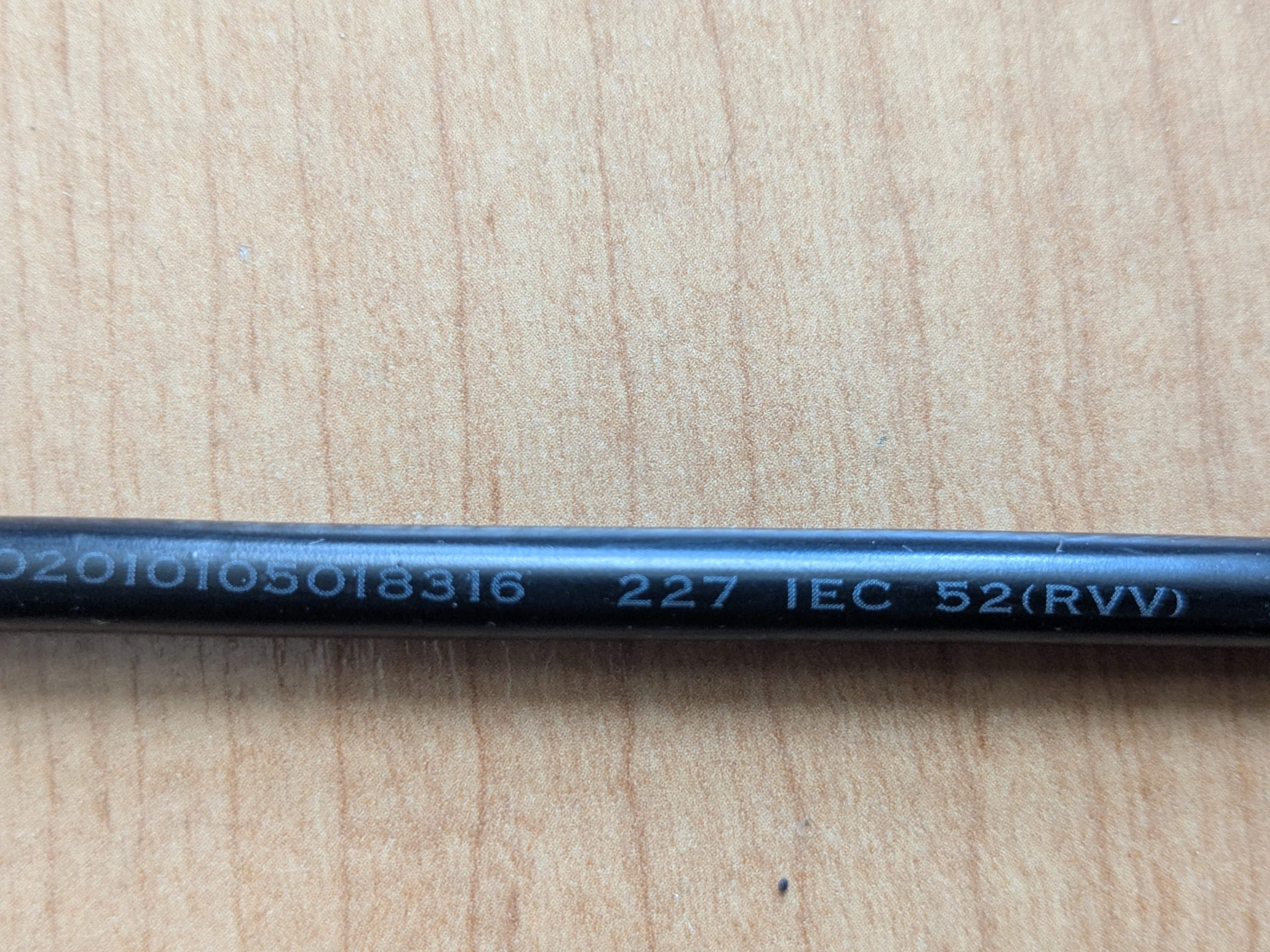 3 prong 110 V power cables 4, 5, and 6 feet (READ AD) - photo 2