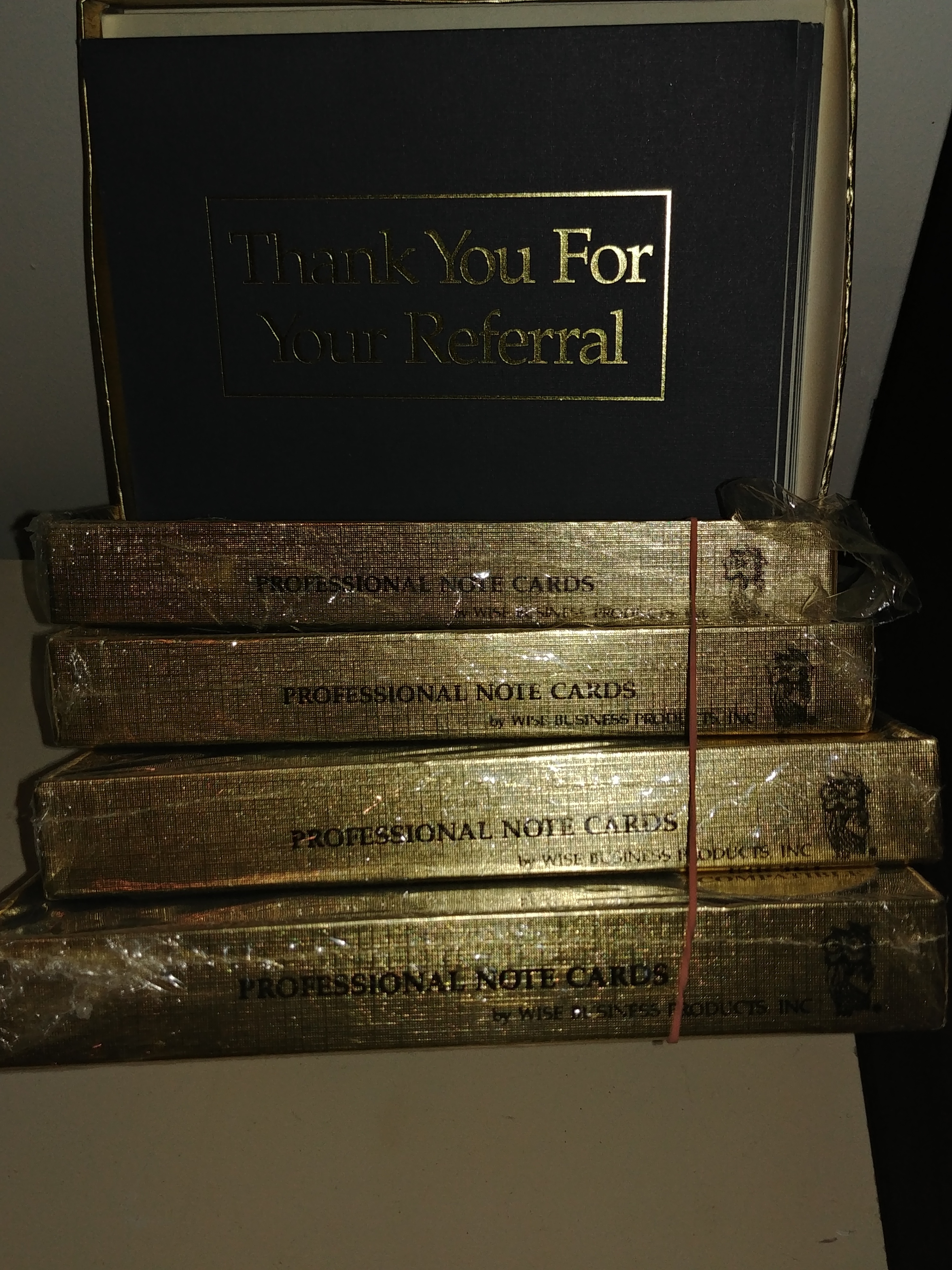 Professional Note Cards - Thank You For Your Referral - photo 2