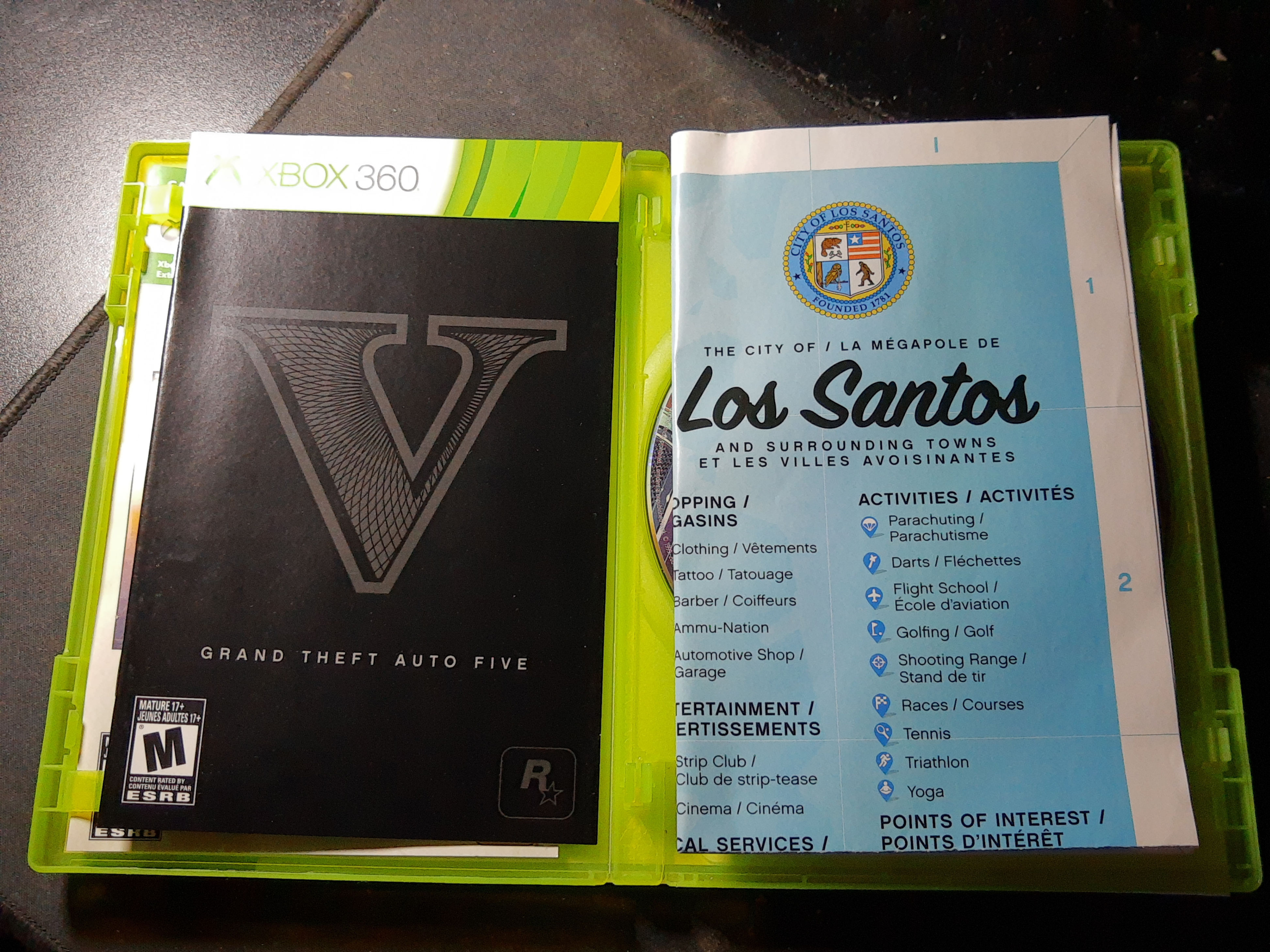Grand Theft Auto V Xbox 360 CIB - photo 4
