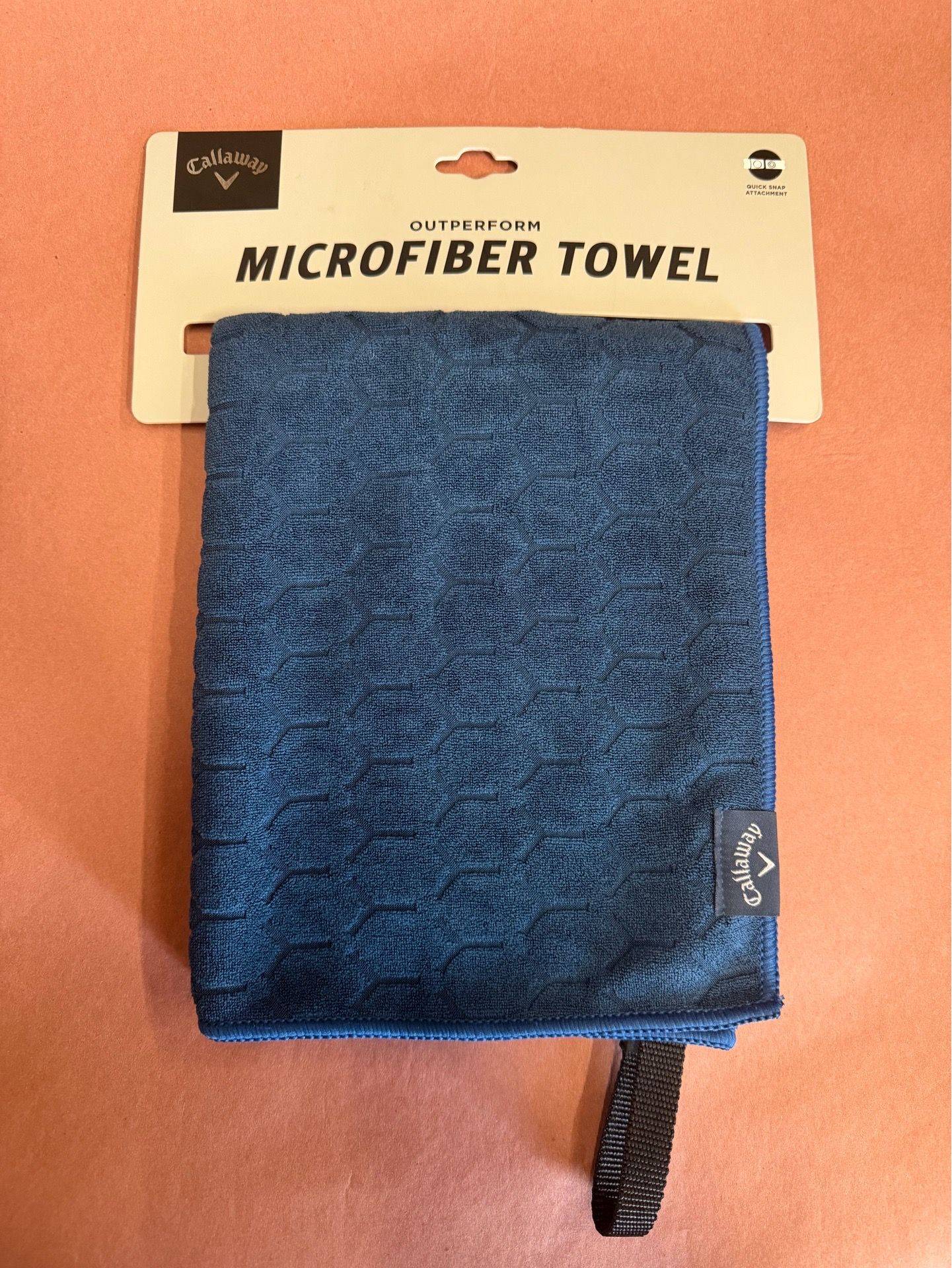 Callaway Outperform Players Microfiber Golf Towel 30” x 20”