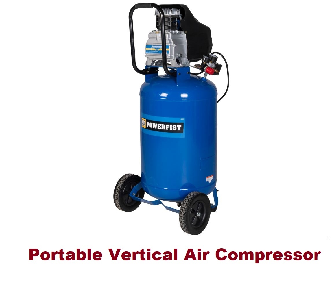 Portable Vertical Air Compressor - 20 Gallon