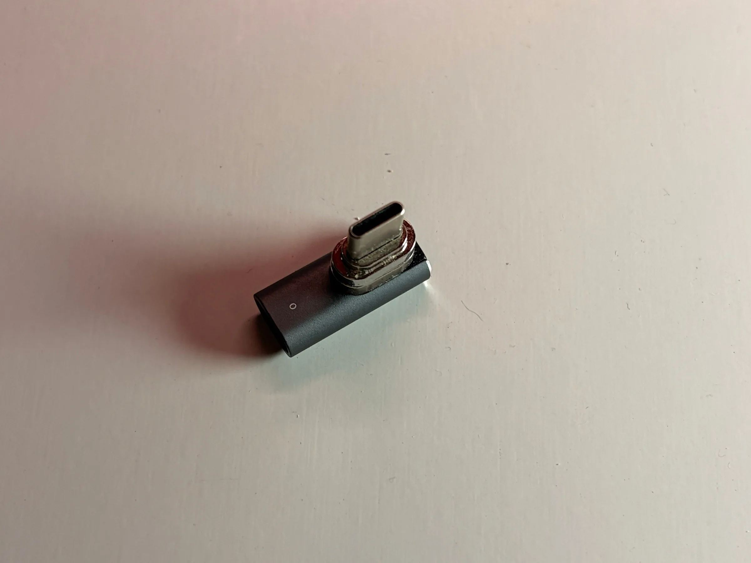 Magnetic USB-C charging adapter set (2 tips + angle connector)