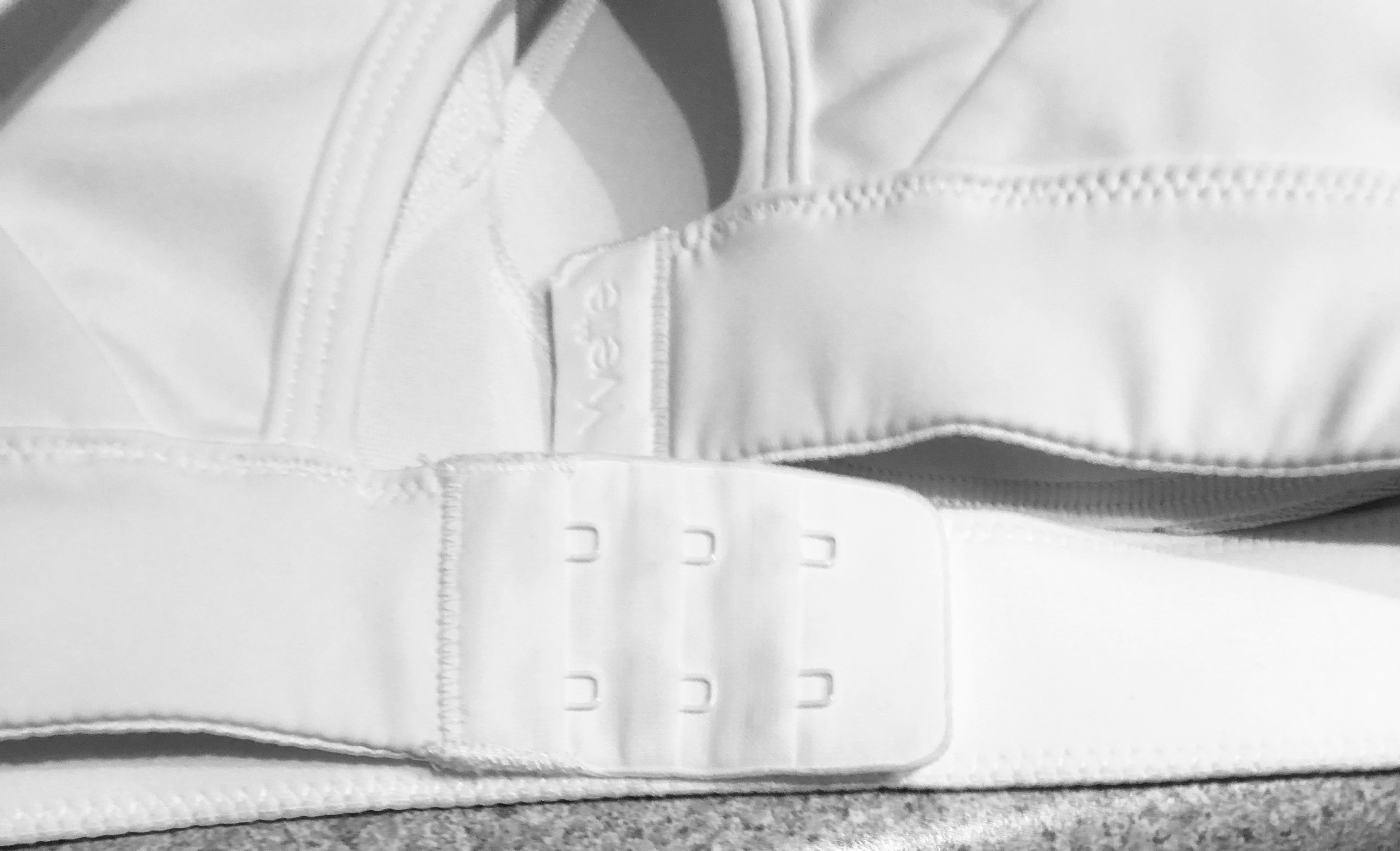 New - White Sports Bra - photo 3