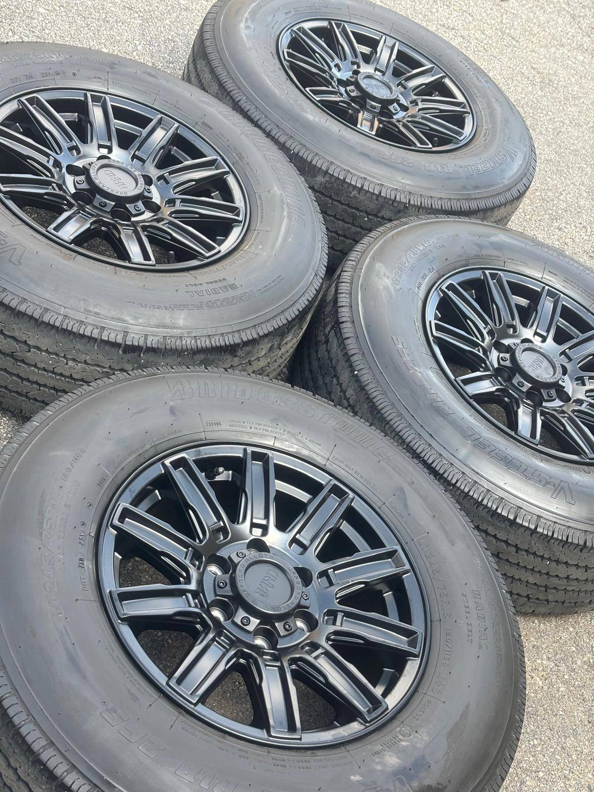NEW 16"DAI(6x130)+used LT245/75/R16 Bridgestone A/S- SPRINTER - photo 5
