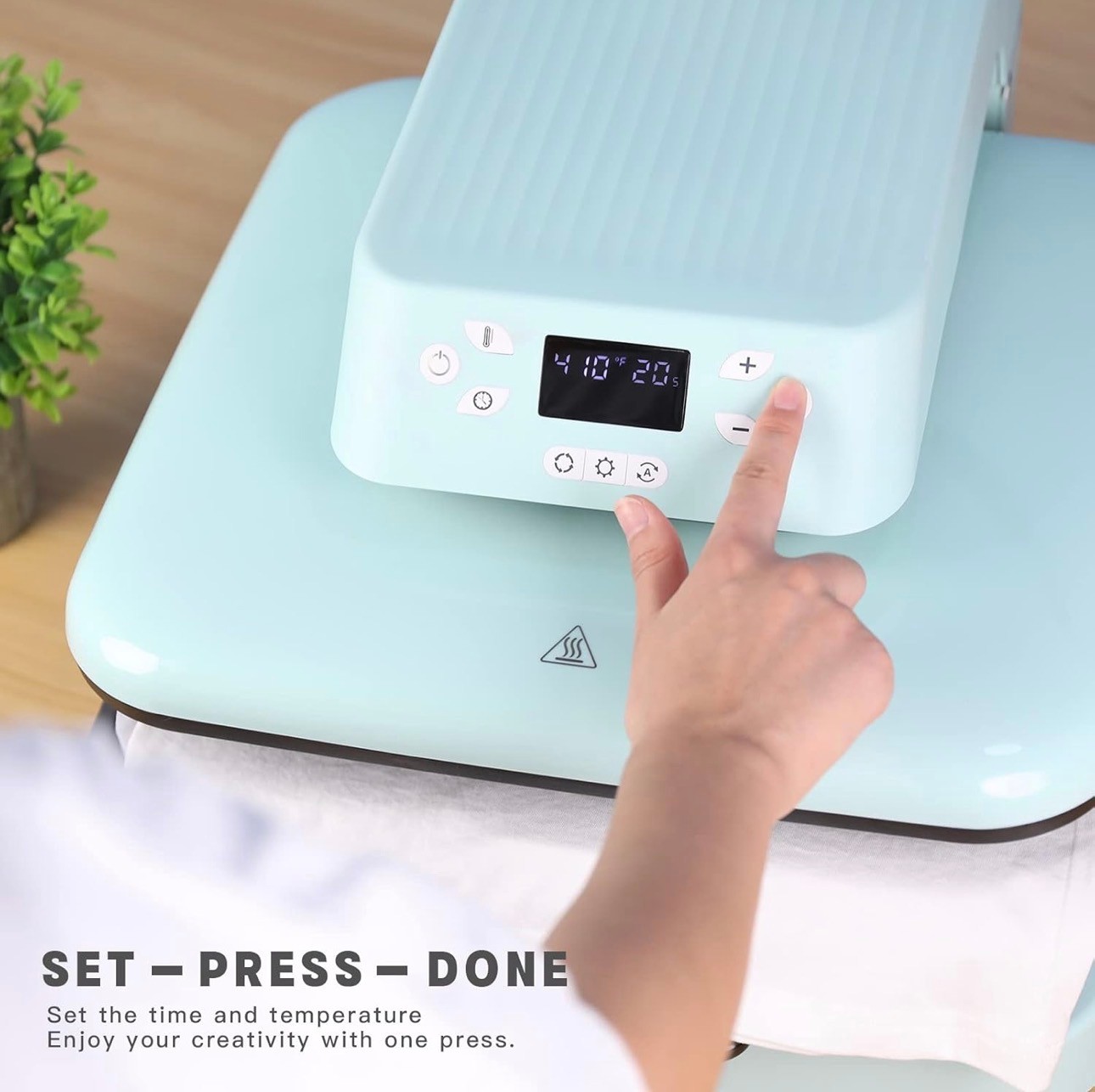 HTVRONT Auto Heat Press Machine 15x15" Sublimation/Release Desig - photo 4