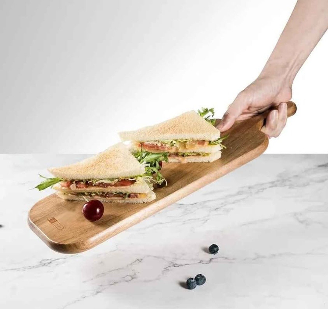JF James Wood Cutting Board with Handle - photo 4