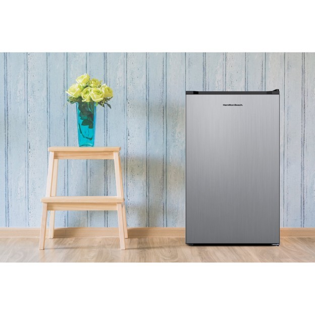 Hamilton Beach 4.3 Cu.Ft Mini Fridge – Stainless Steel