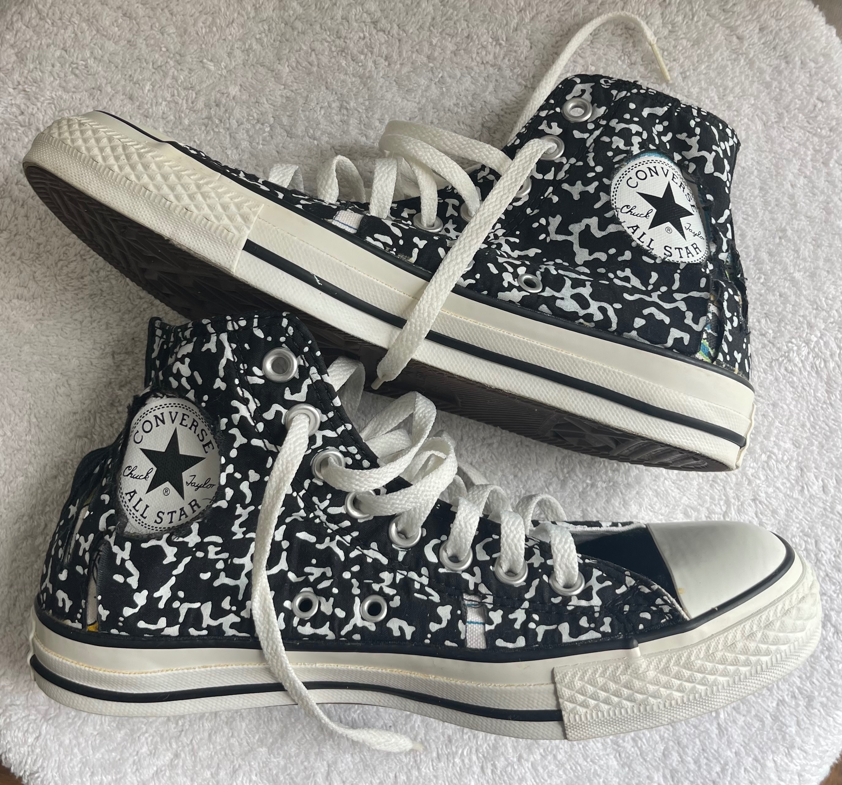 Rare Converse Chuck Taylor Hi Tear-Away (Size 6.5M / 8.5W) - photo 2
