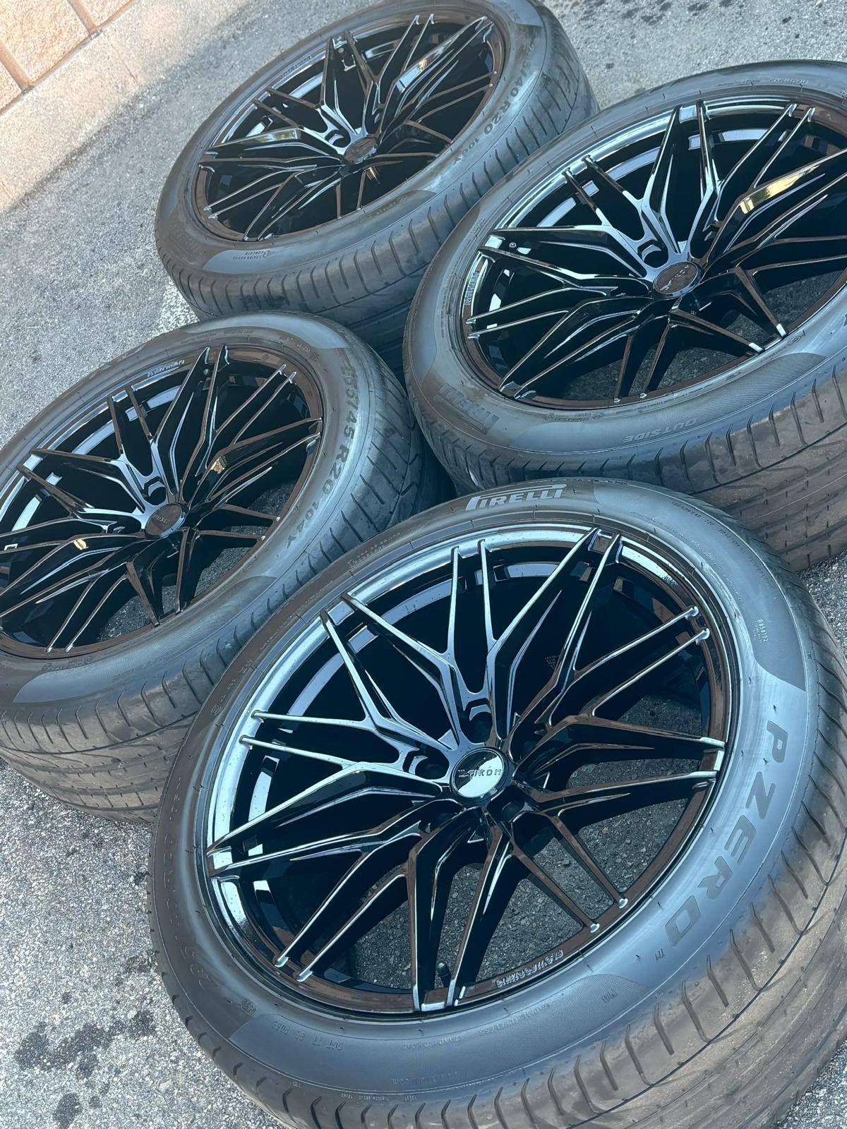 NEW 20”IKON-119(5x115)+used Pirelli-Charger/Challenger/300/Magn