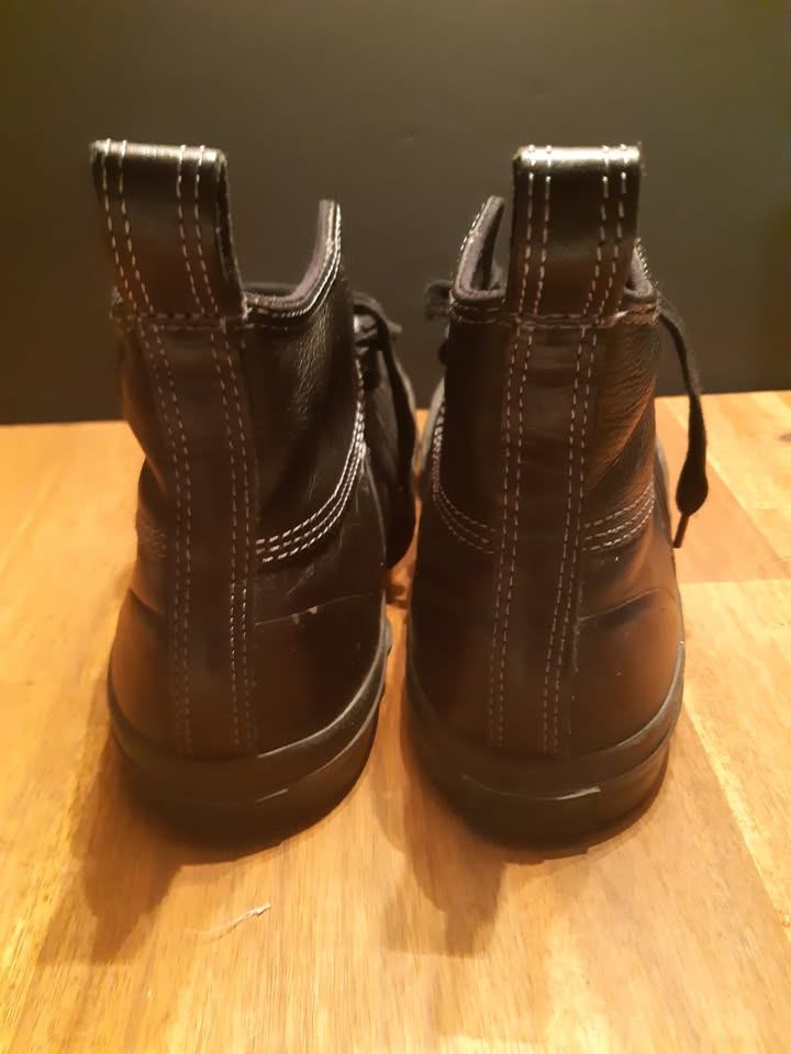 Vintage Converse x Jack Purcell High Top Black Leather - photo 5