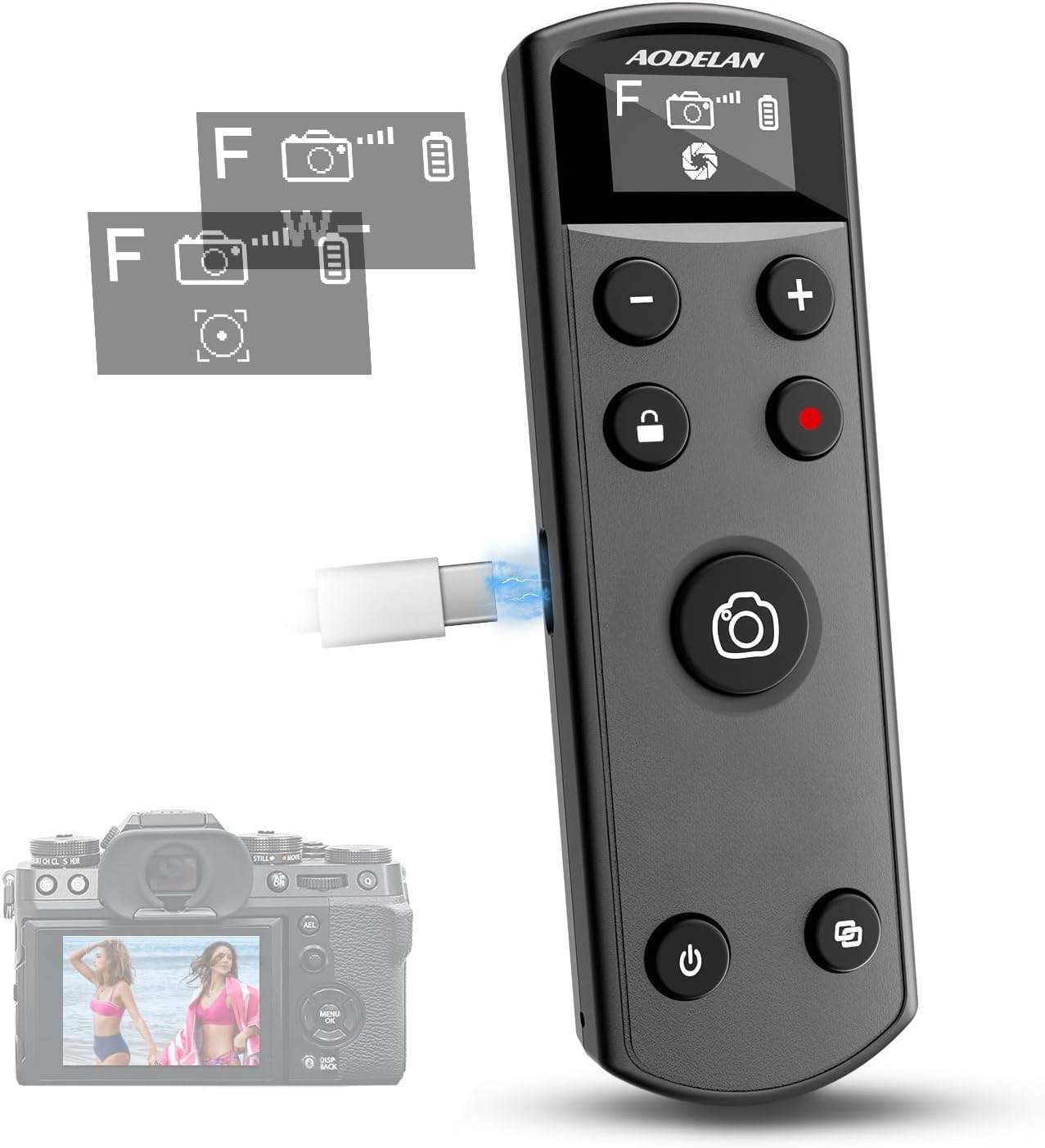 Wireless Shooting Grip Tripod for Fujifilm – Rechargeable Remote