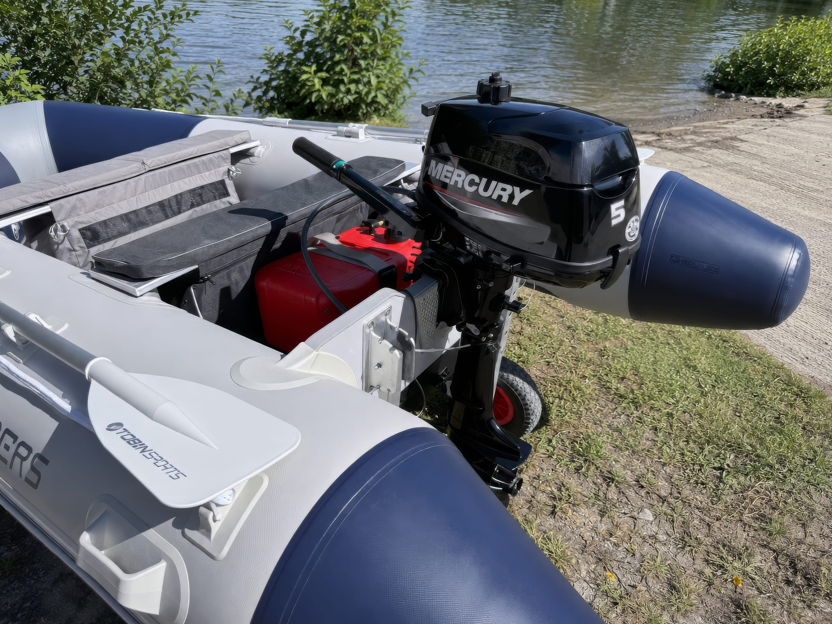 2022 Tobin Boat + Mercury 5HP FourStroke | Complete Kit - photo 5