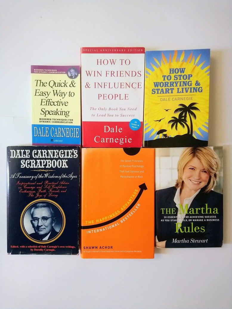 Dale Carnegie & Other Self-Help books!