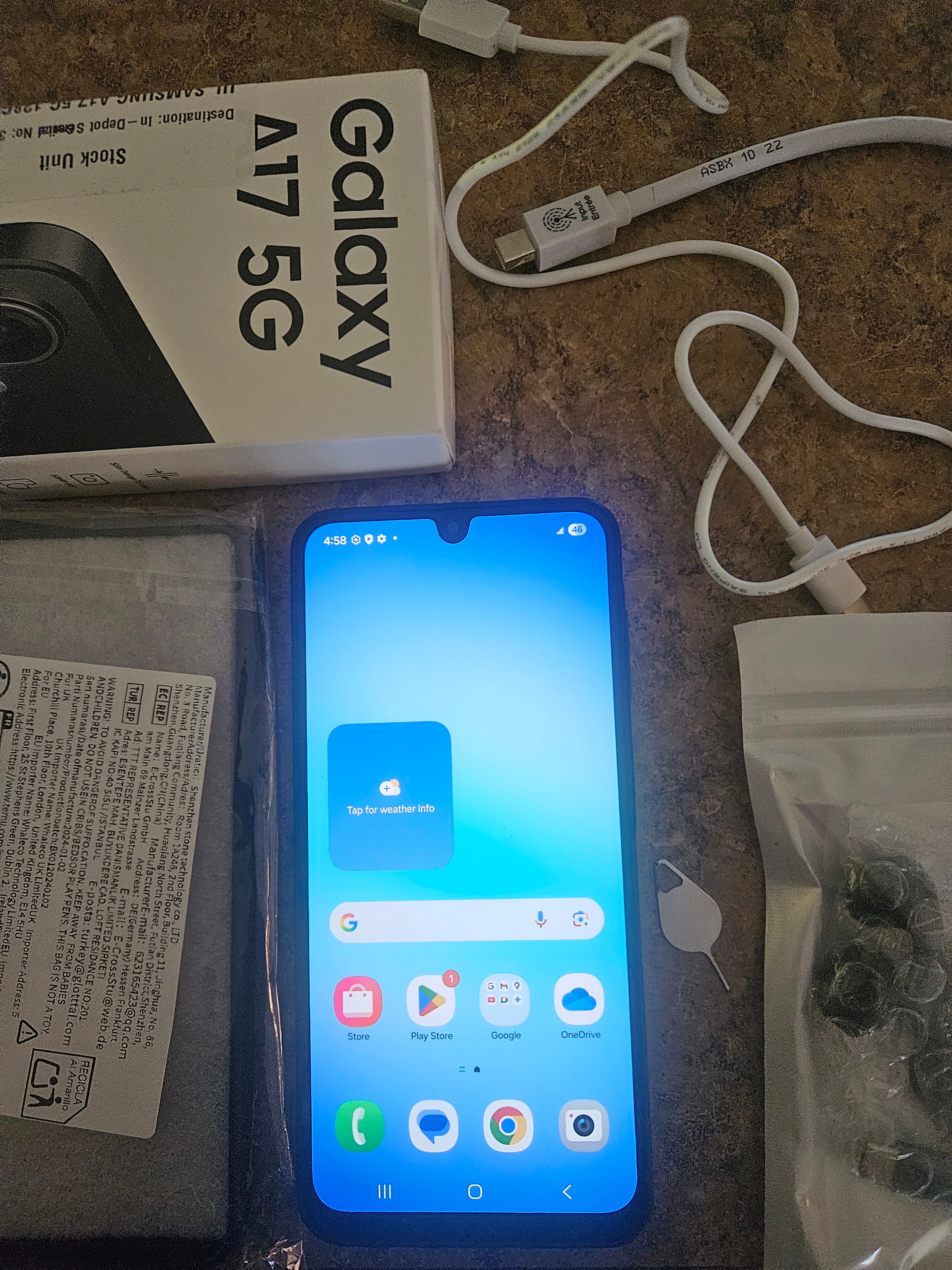 NEW SAMSUNG A17 5G 2026--ANDROID 16--4 GIG RAM--128 GB--5000 MAH