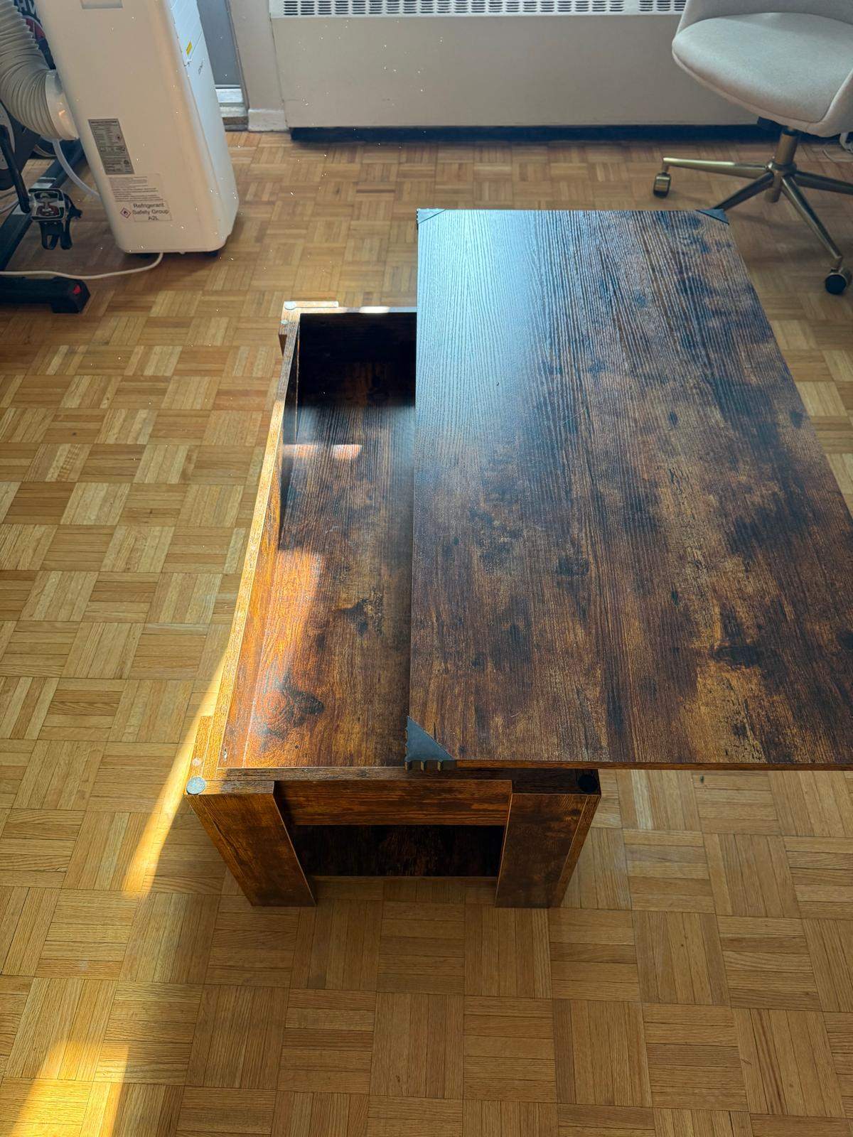 Yaheetech Lift-Top Coffee Table