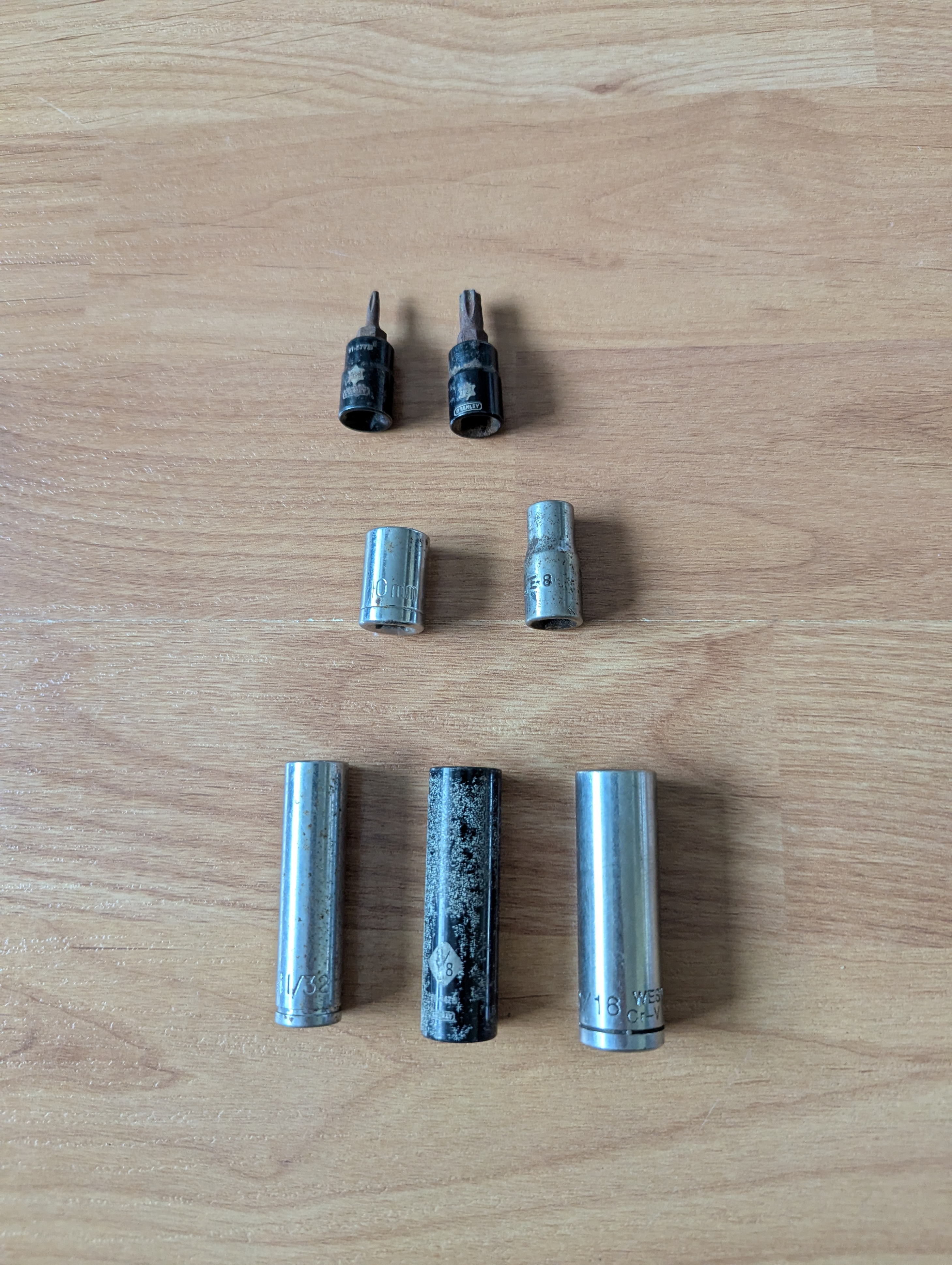 Sockets 1/4 Drive Imperial Sockets PT 1