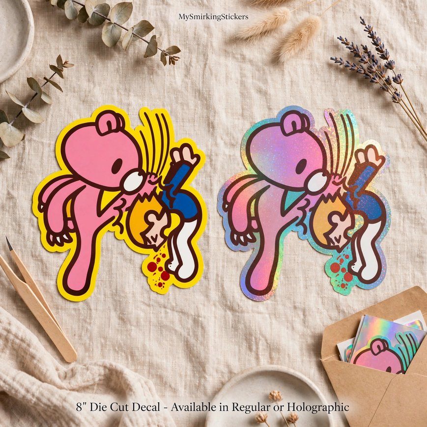 Gloomy bear sticker decals